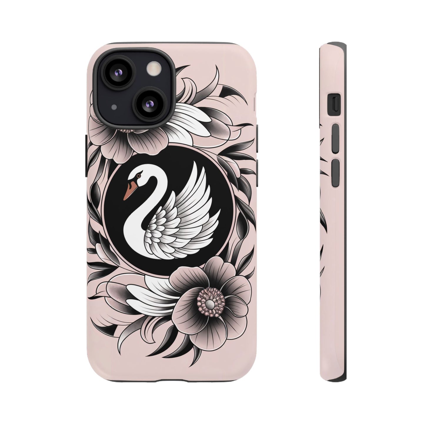 iphone case Elegant Midnight Swan iPhone 13 Mini