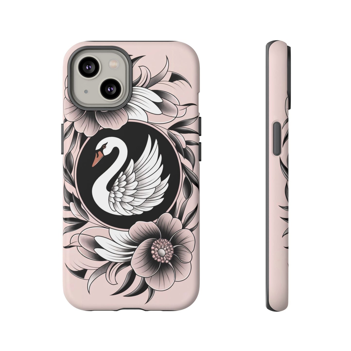 iphone case Elegant Midnight Swan iPhone 14