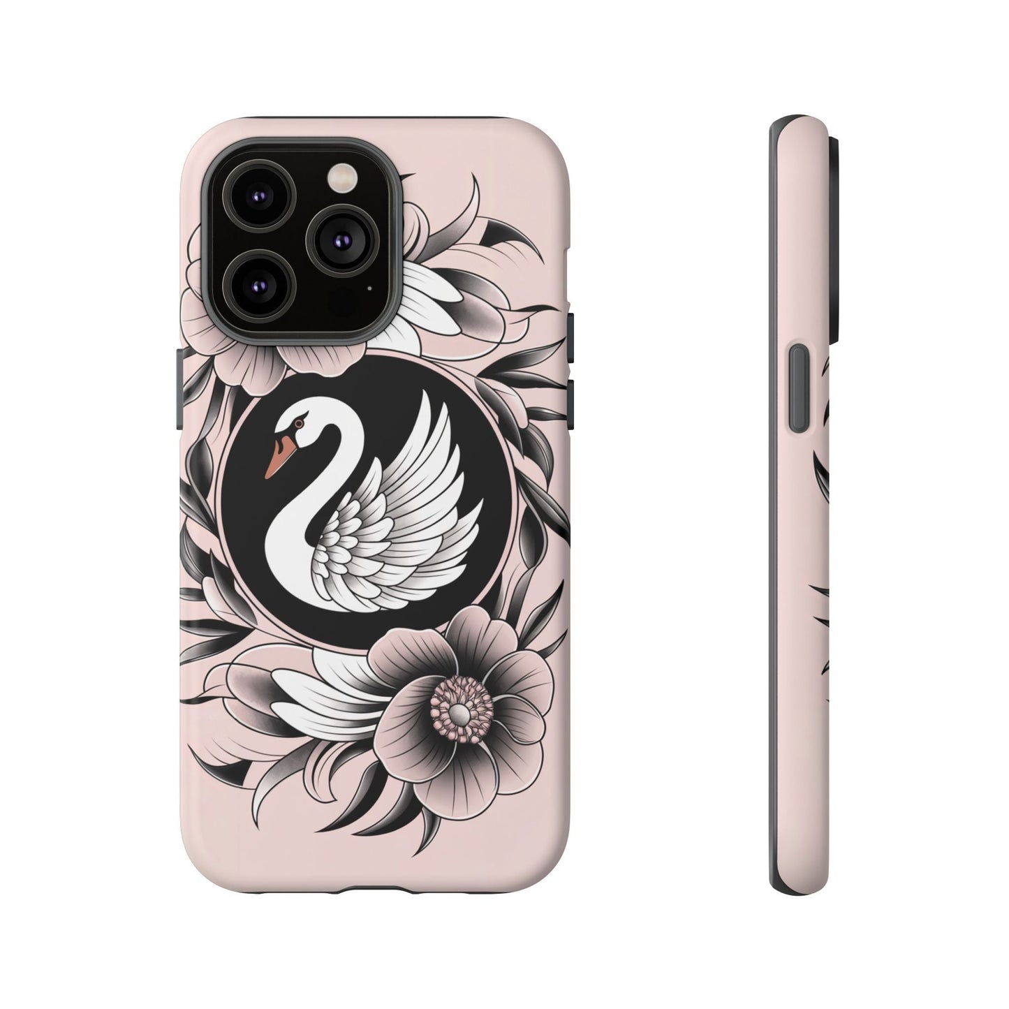 iphone case Elegant Midnight Swan iPhone 14 Pro Max