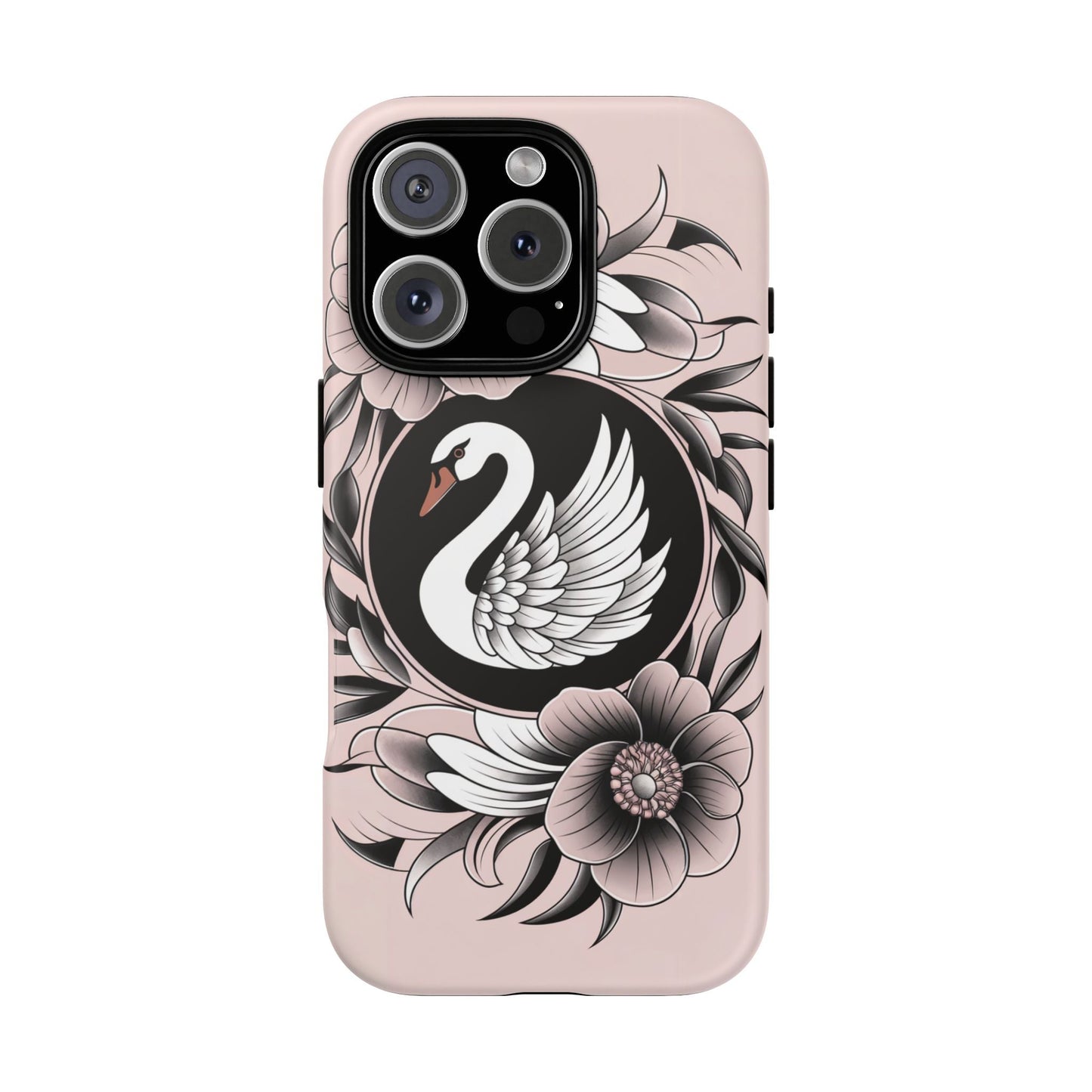 iphone case Elegant Midnight Swan iPhone 16 Pro