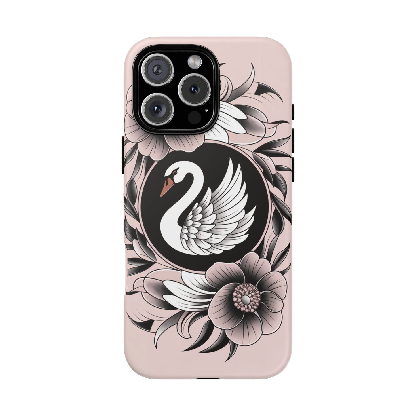 iphone case Elegant Midnight Swan iPhone 16 Pro Max