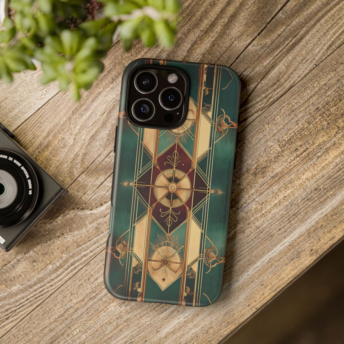 iphone case Emerald Deco Palace