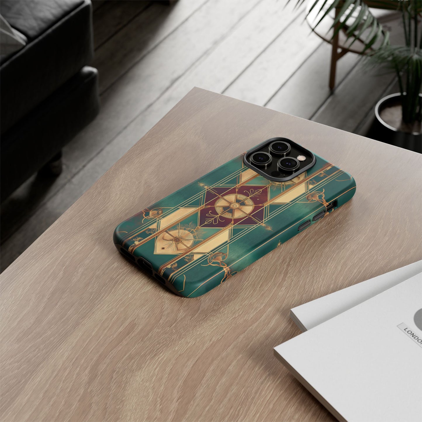 iphone case Emerald Deco Palace