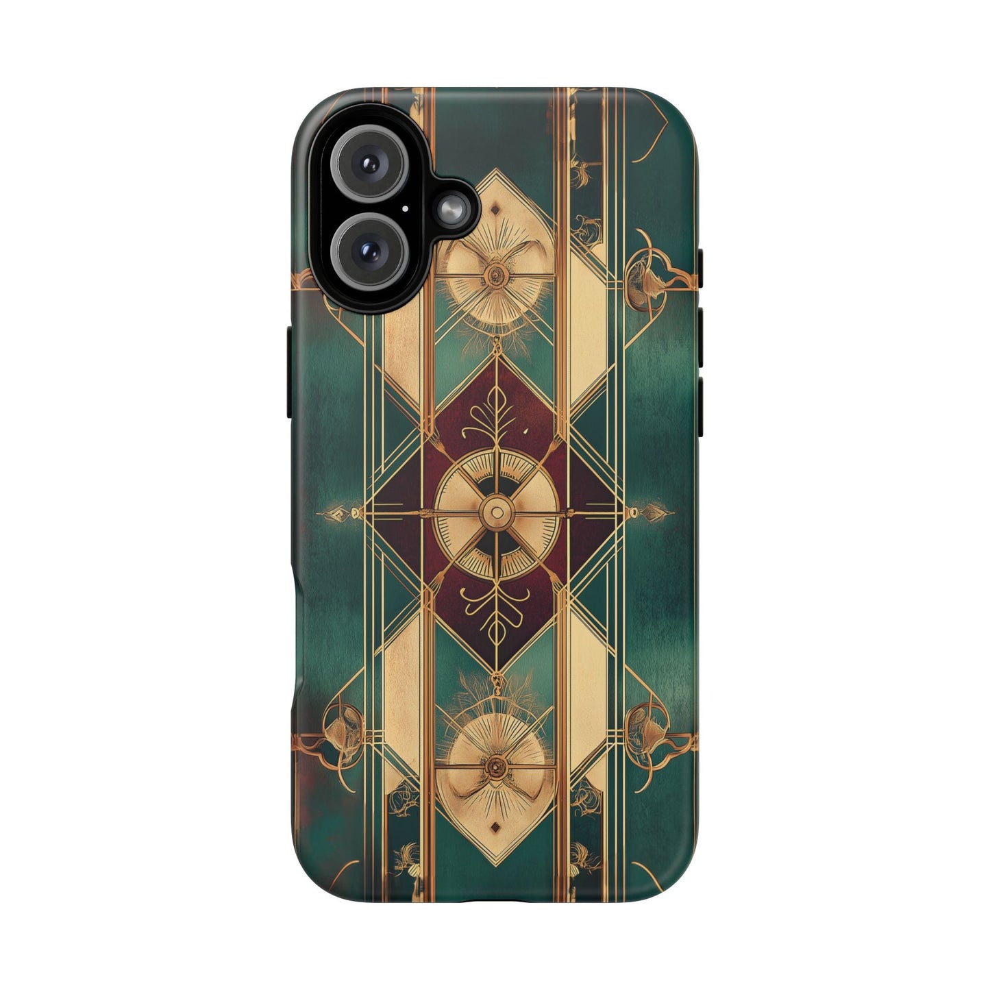 iphone case Emerald Deco Palace iPhone 16 Plus