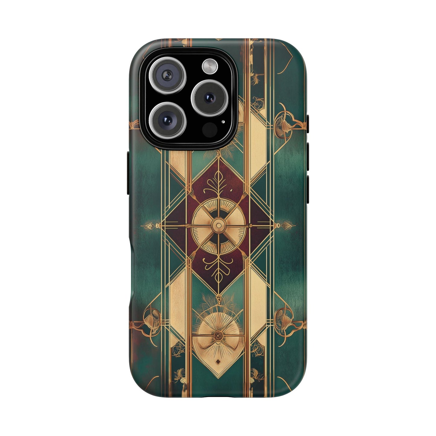 iphone case Emerald Deco Palace iPhone 16 Pro