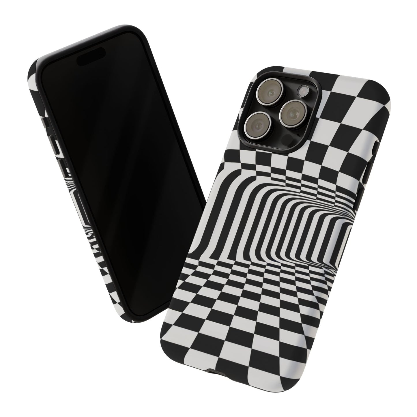 iphone case Endless Checkered Tunnel
