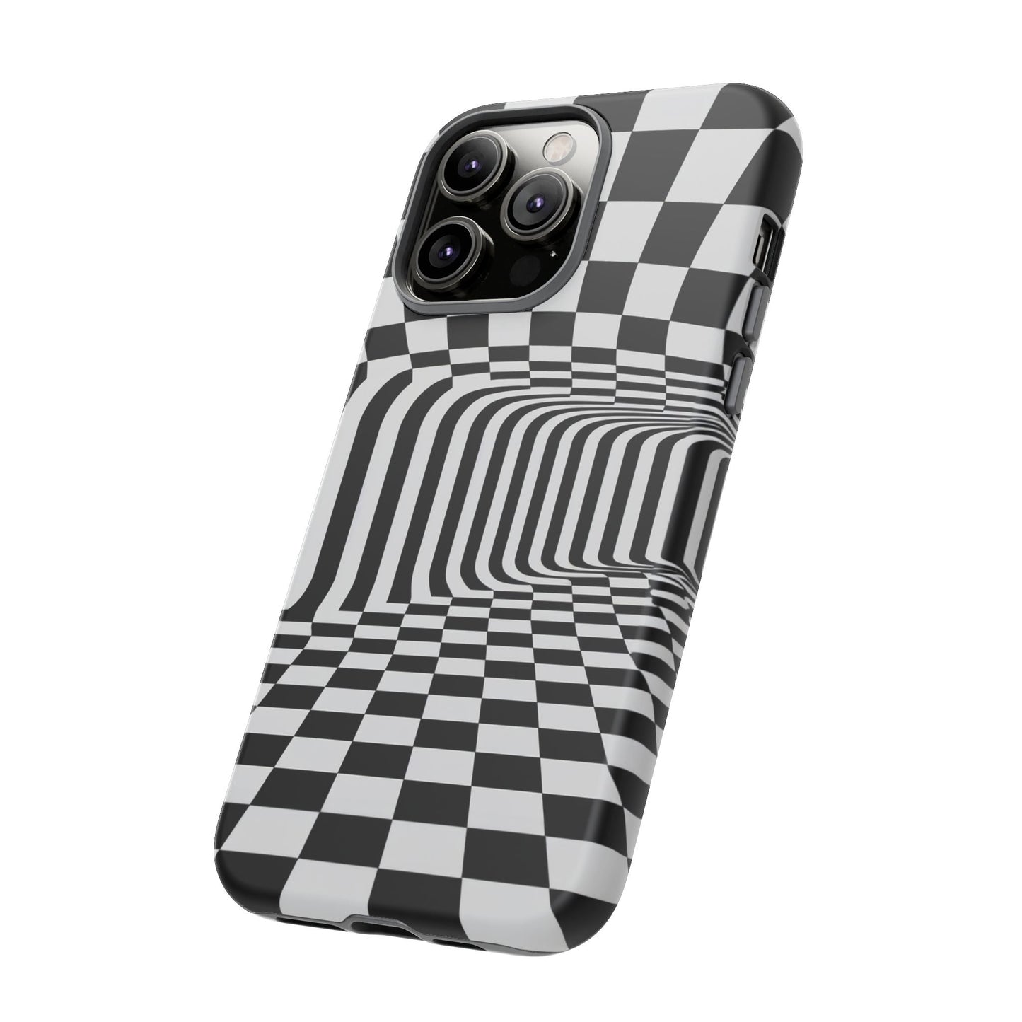iphone case Endless Checkered Tunnel
