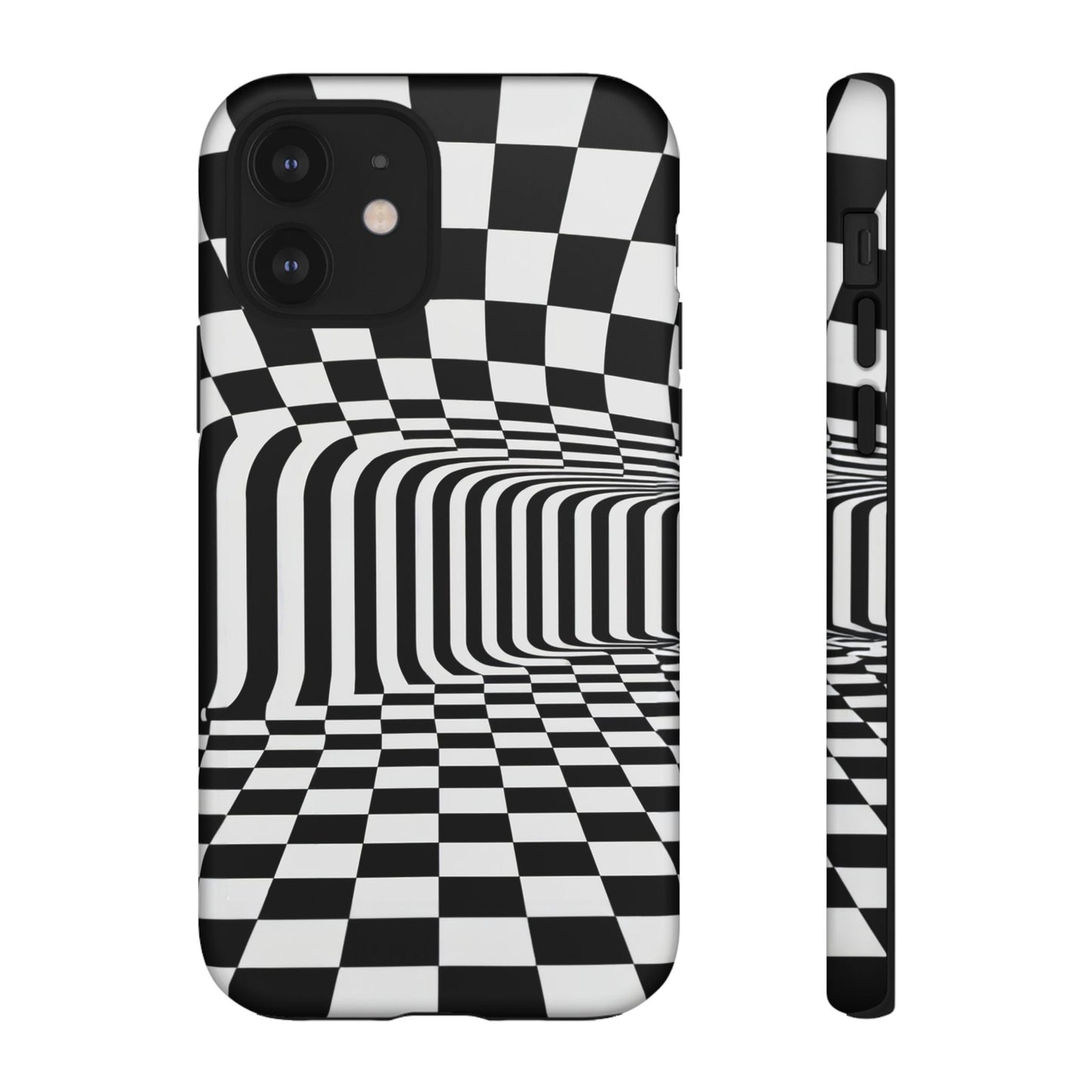 iphone case Endless Checkered Tunnel iPhone 12