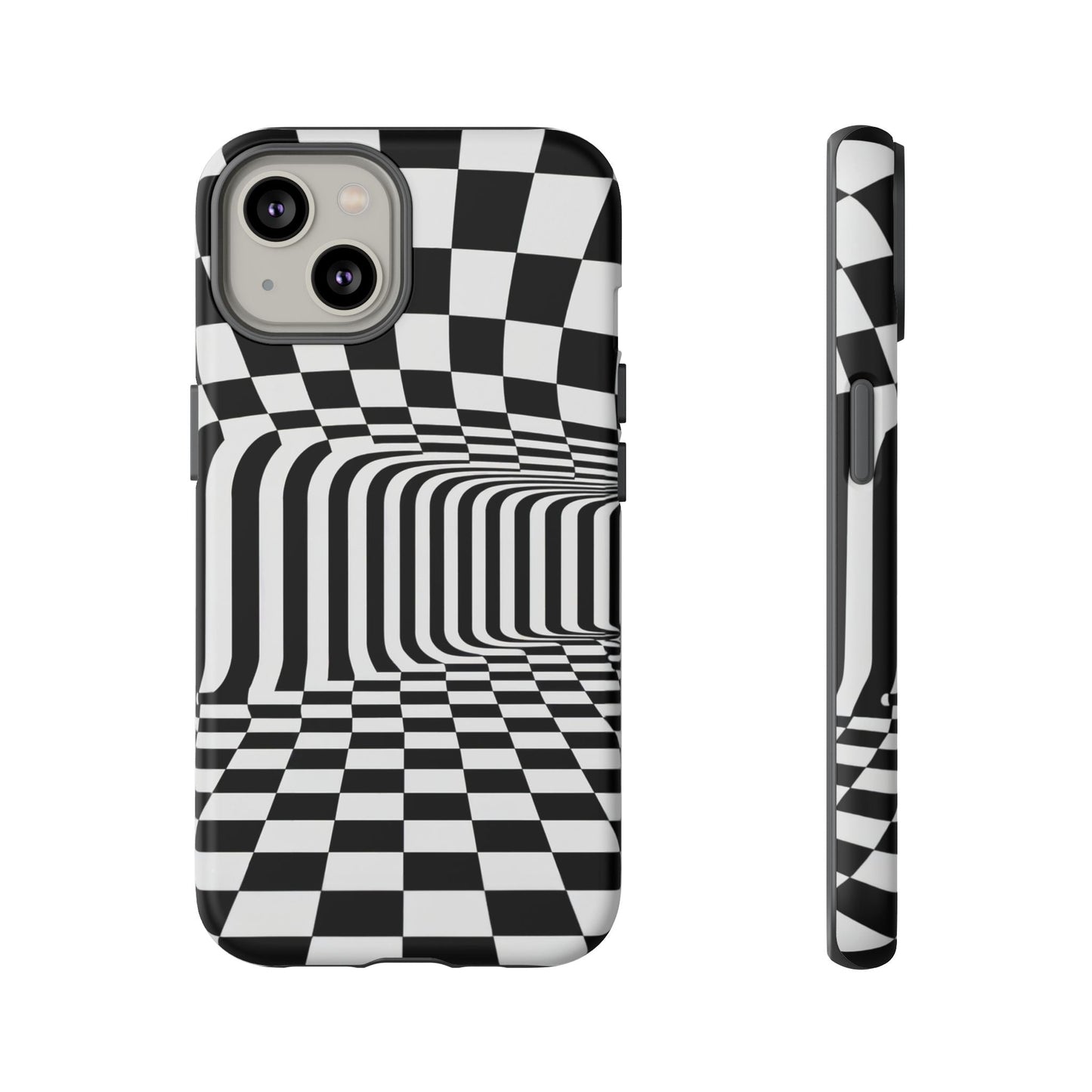 iphone case Endless Checkered Tunnel iPhone 14