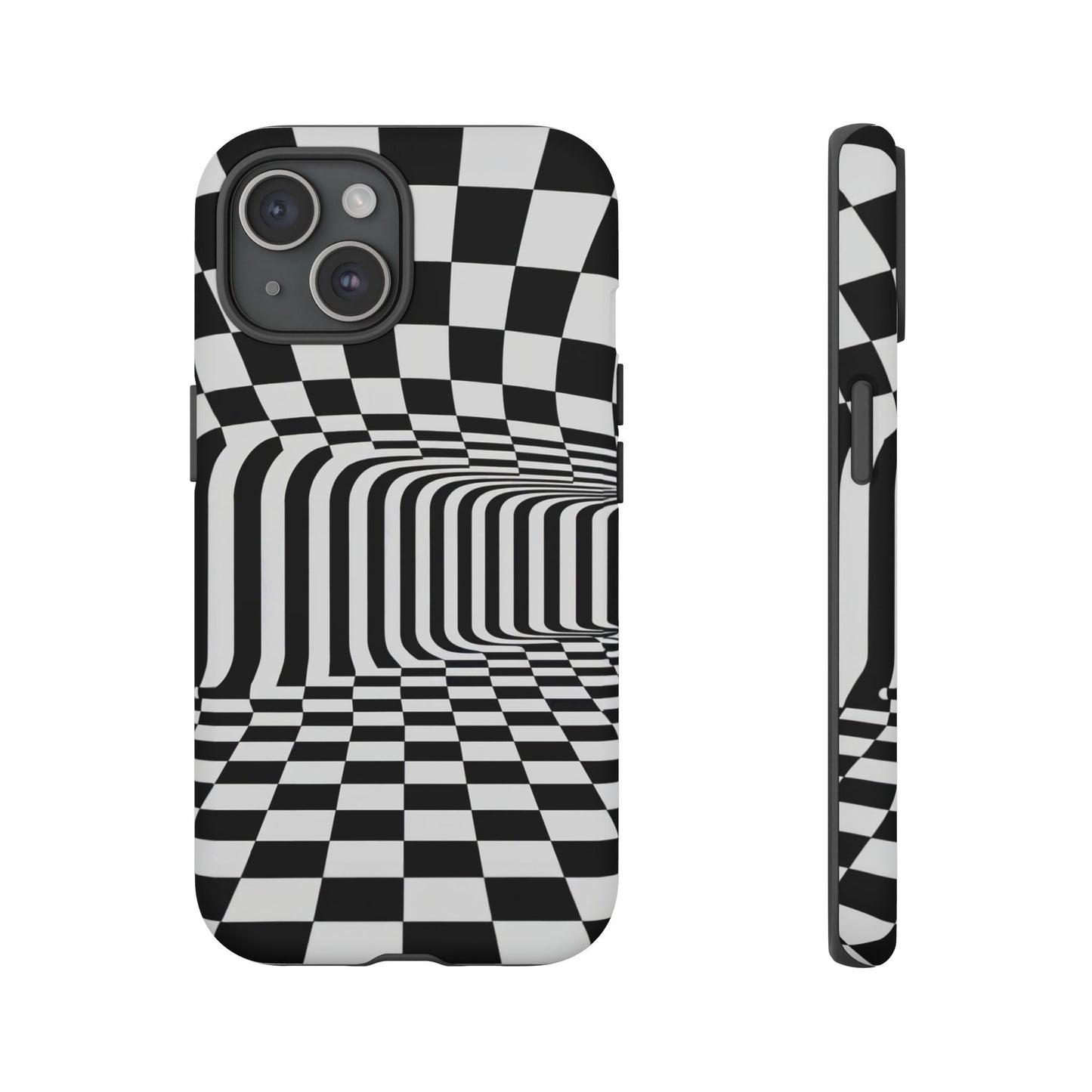 iphone case Endless Checkered Tunnel iPhone 15