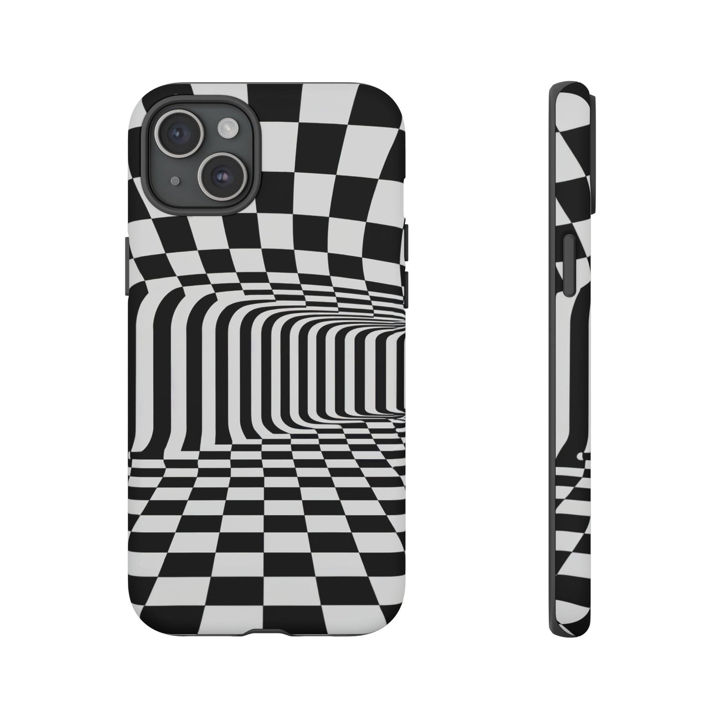 iphone case Endless Checkered Tunnel iPhone 15 Plus