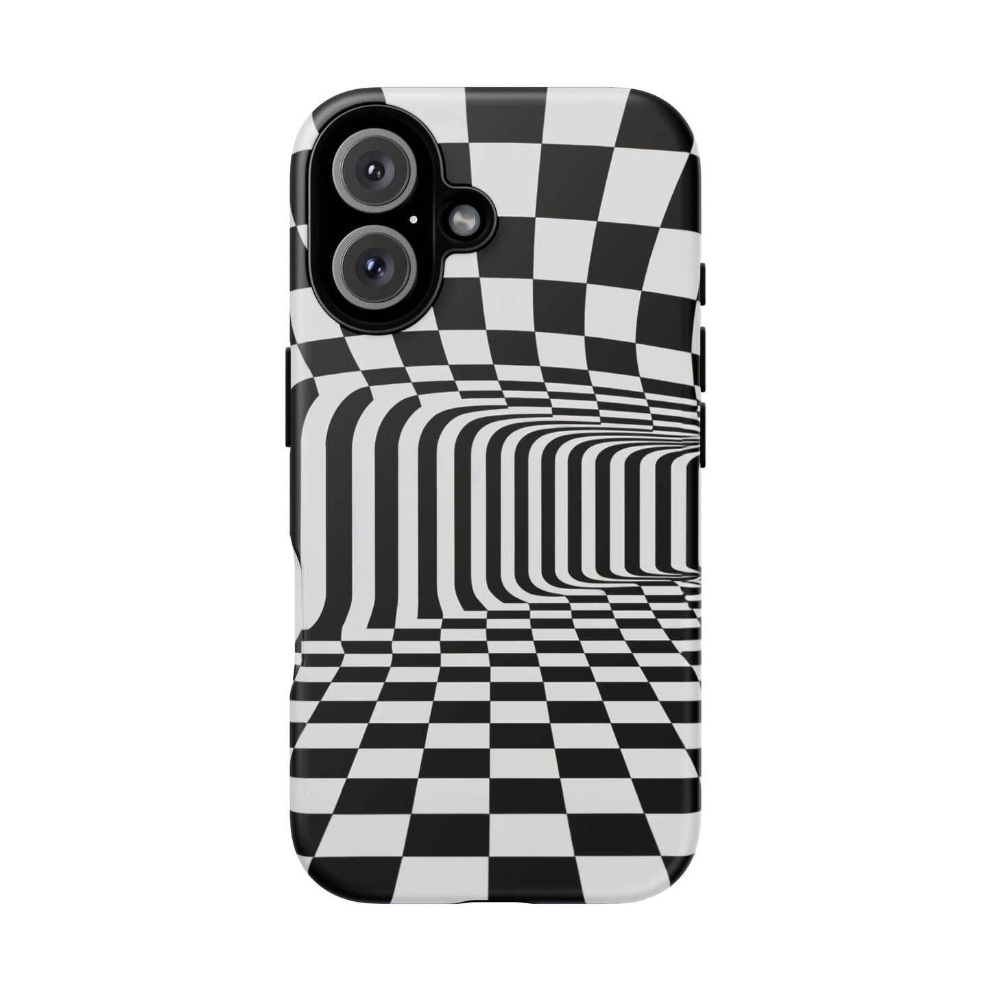 iphone case Endless Checkered Tunnel iPhone 16