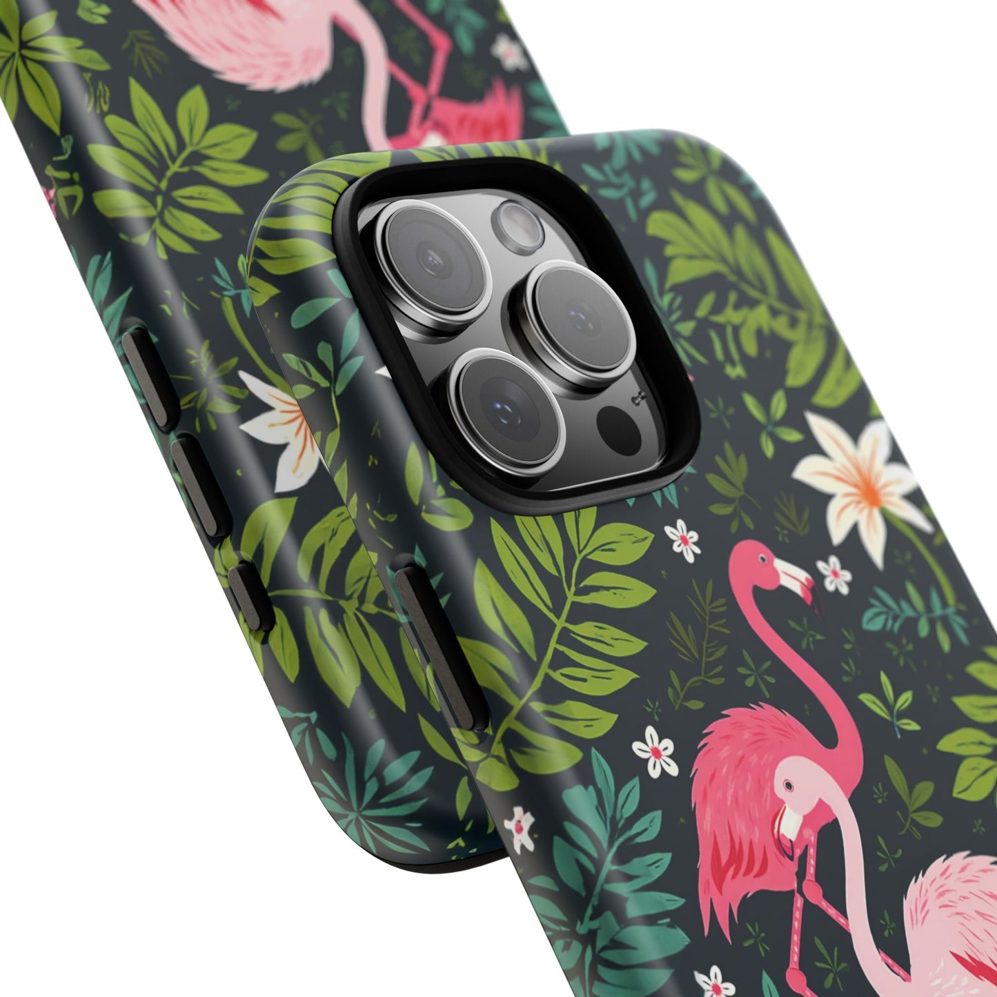iphone case Flamingo & Flora