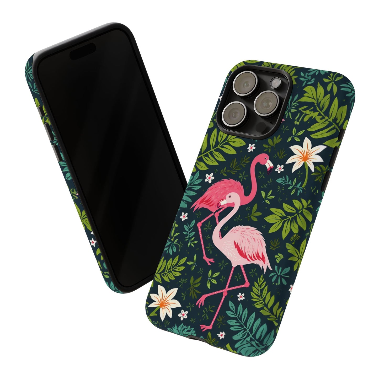 iphone case Flamingo & Flora