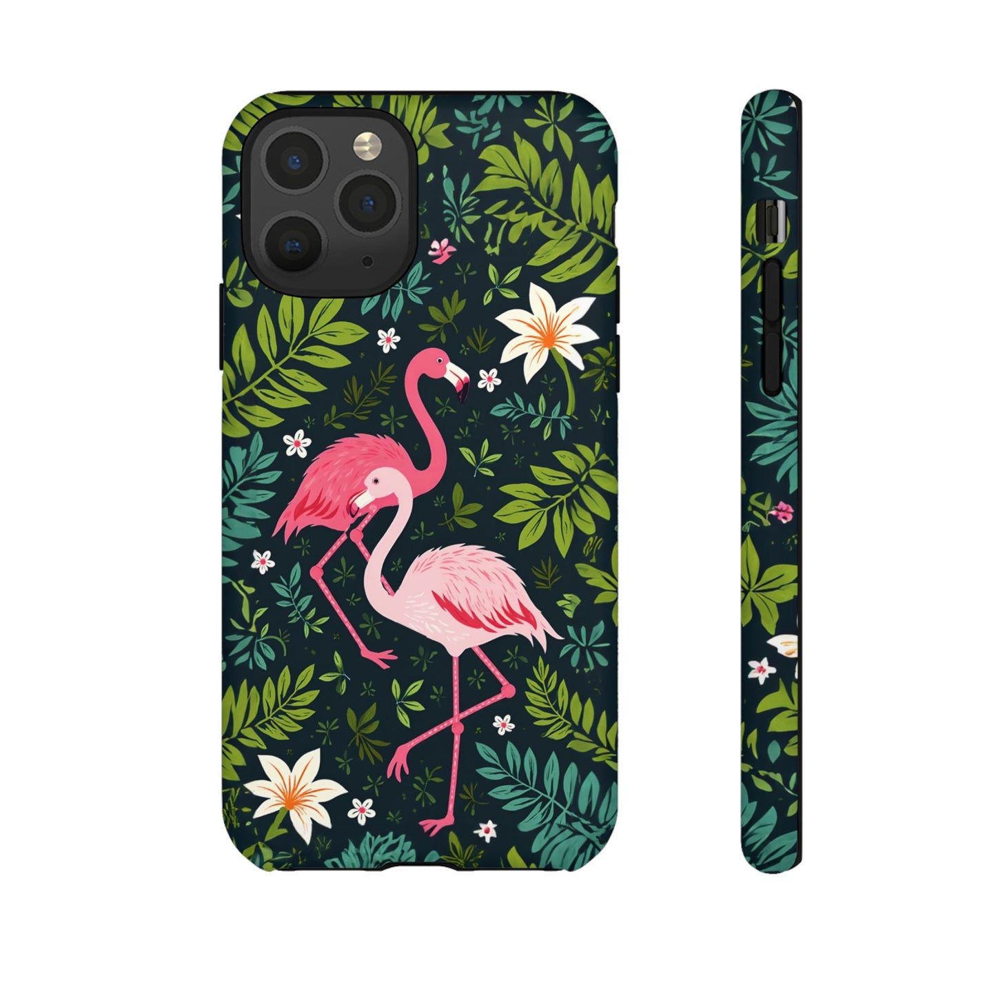 iphone case Flamingo & Flora iPhone 11 Pro