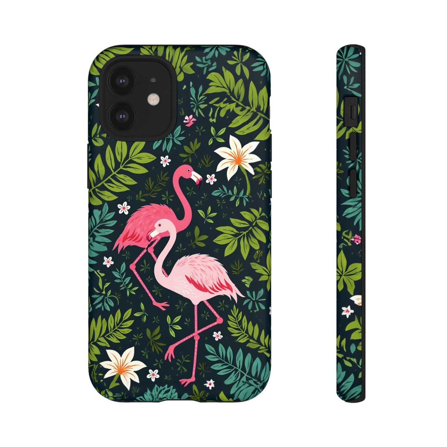 iphone case Flamingo & Flora iPhone 12 Mini