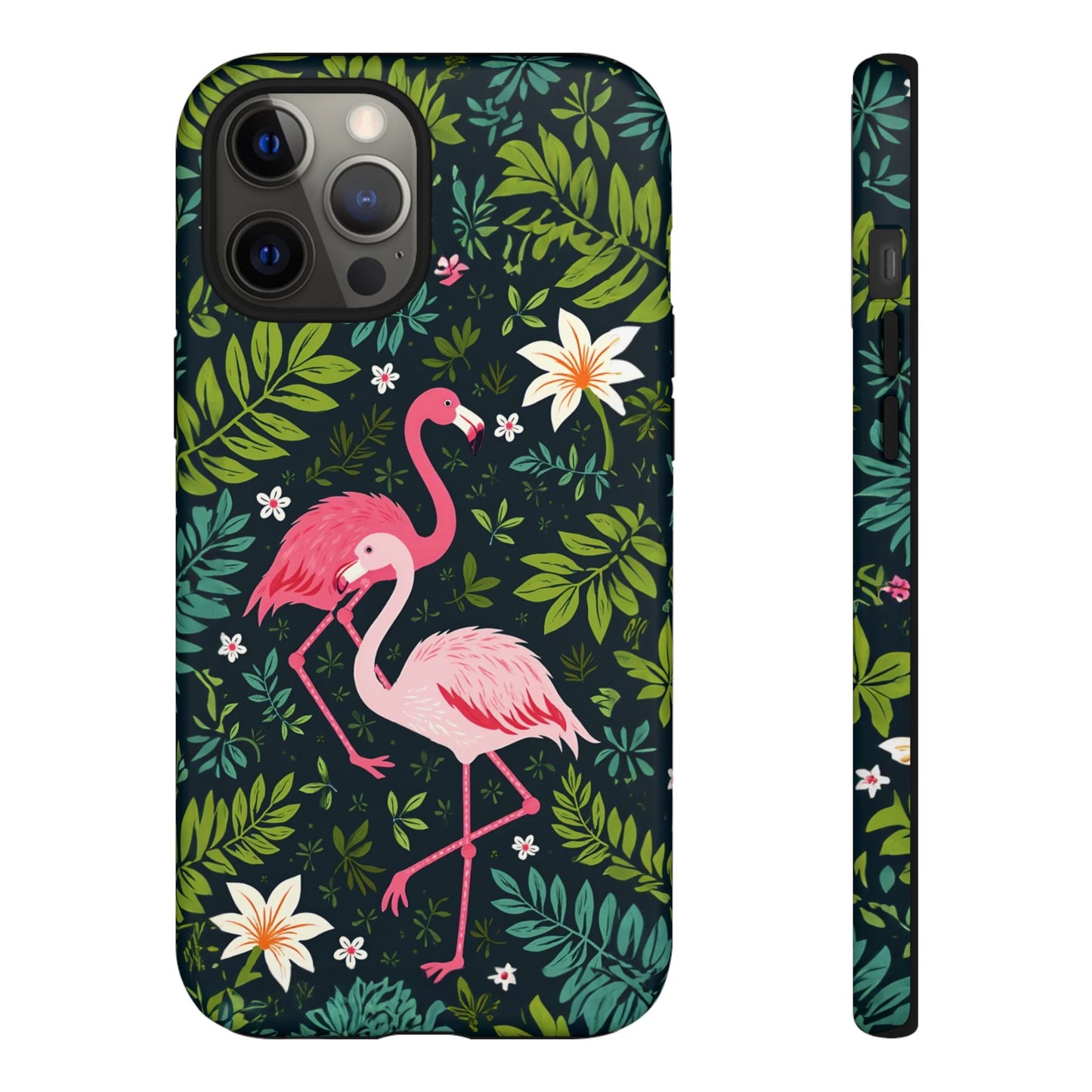 iphone case Flamingo & Flora iPhone 12 Pro Max