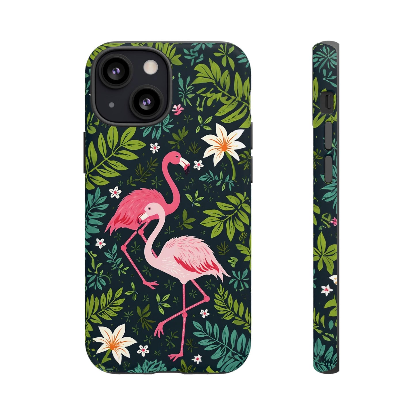 iphone case Flamingo & Flora iPhone 13 Mini