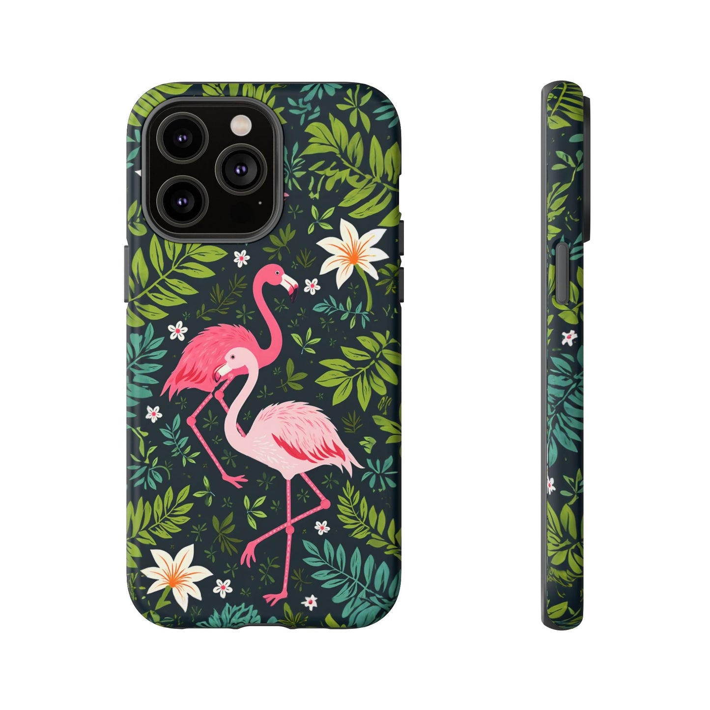 iphone case Flamingo & Flora iPhone 14 Pro Max