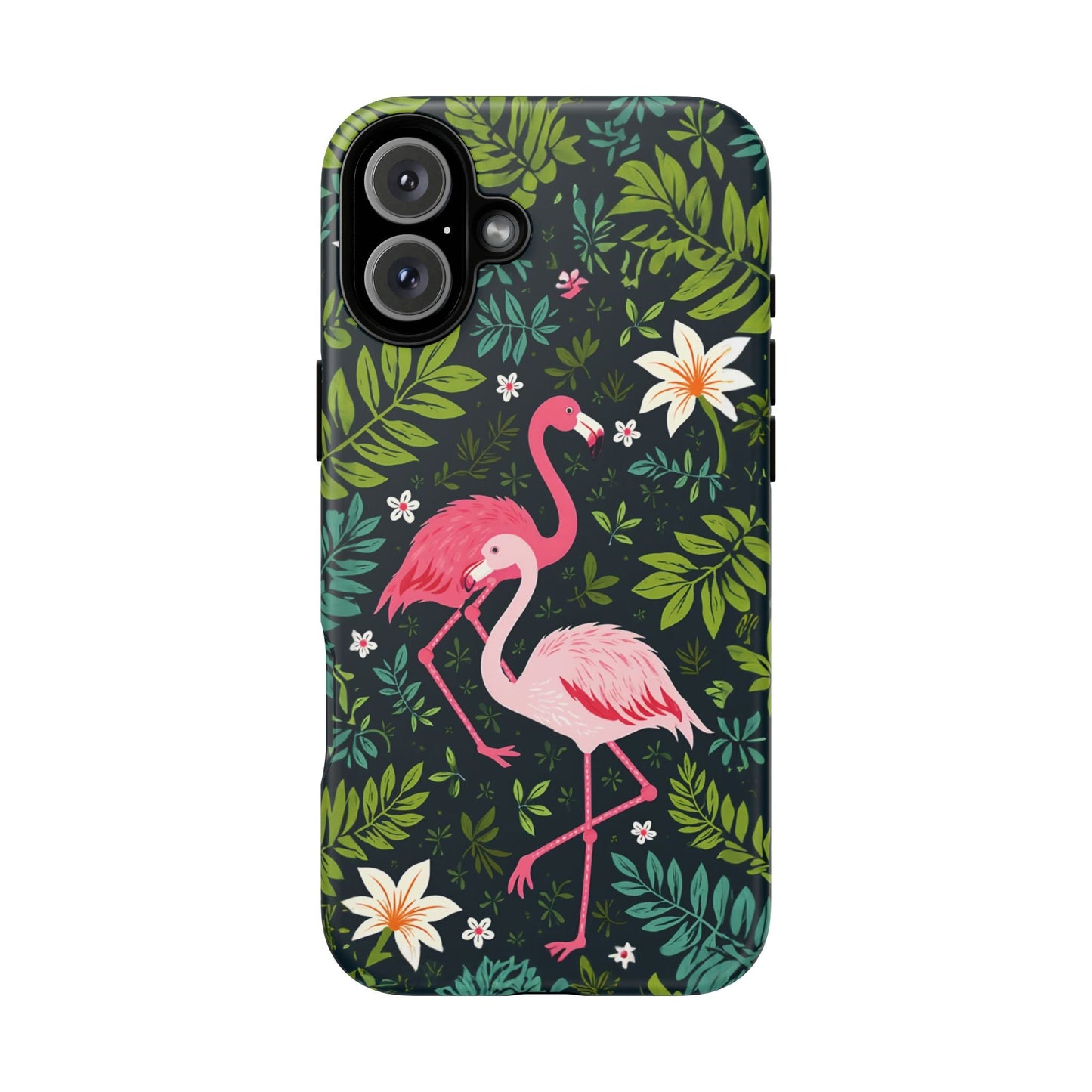 iphone case Flamingo & Flora iPhone 16 Plus