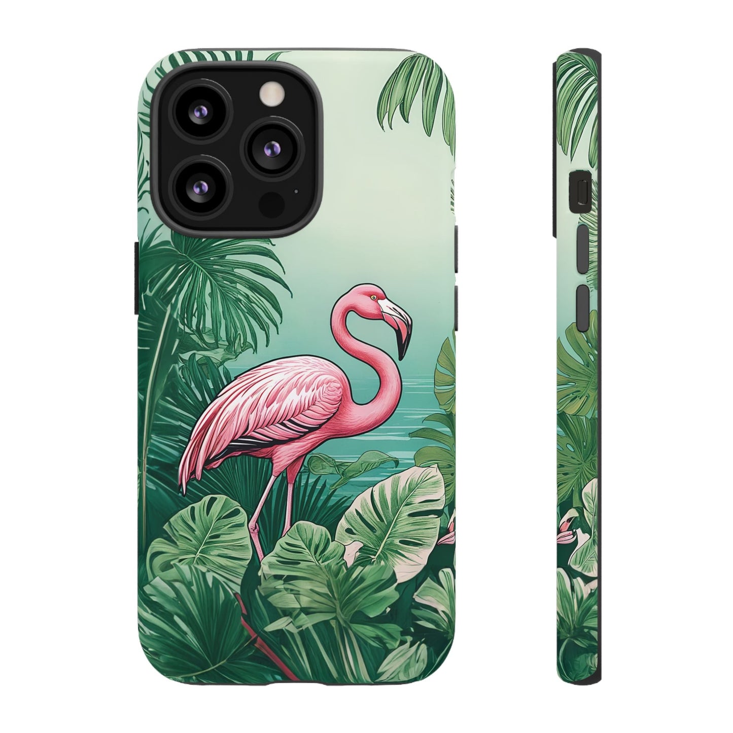 iphone case Flamingo in Palm Paradise iPhone 13 Pro