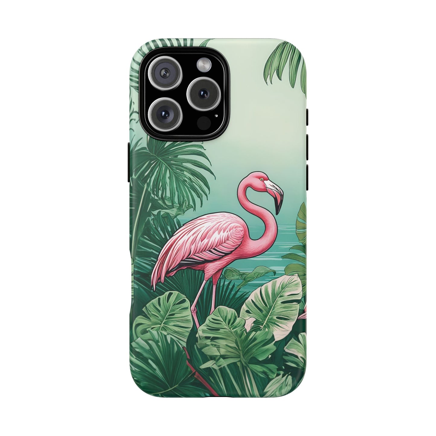 iphone case Flamingo in Palm Paradise iPhone 16 Pro Max