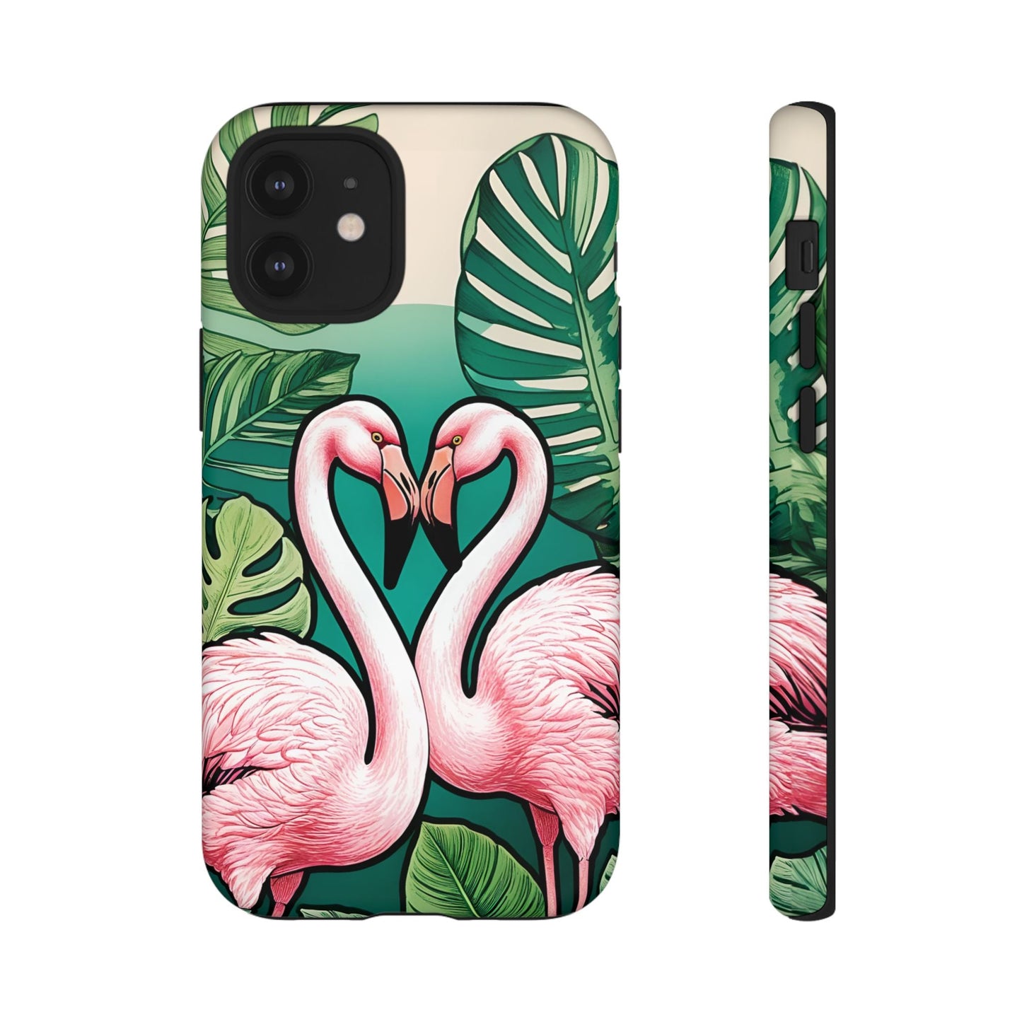 iphone case Flamingo Love Heart iPhone 12 Mini