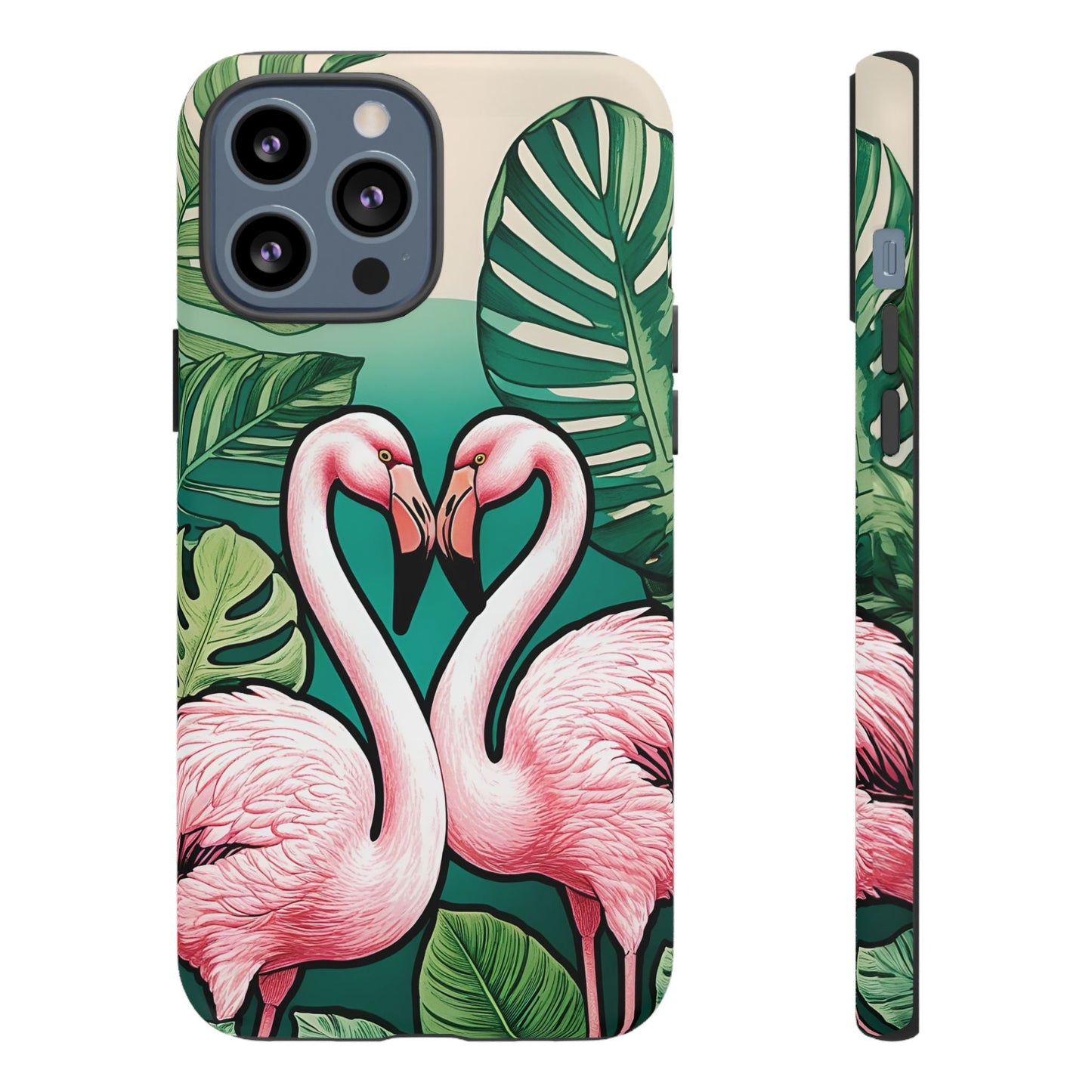 iphone case Flamingo Love Heart iPhone 13 Pro Max