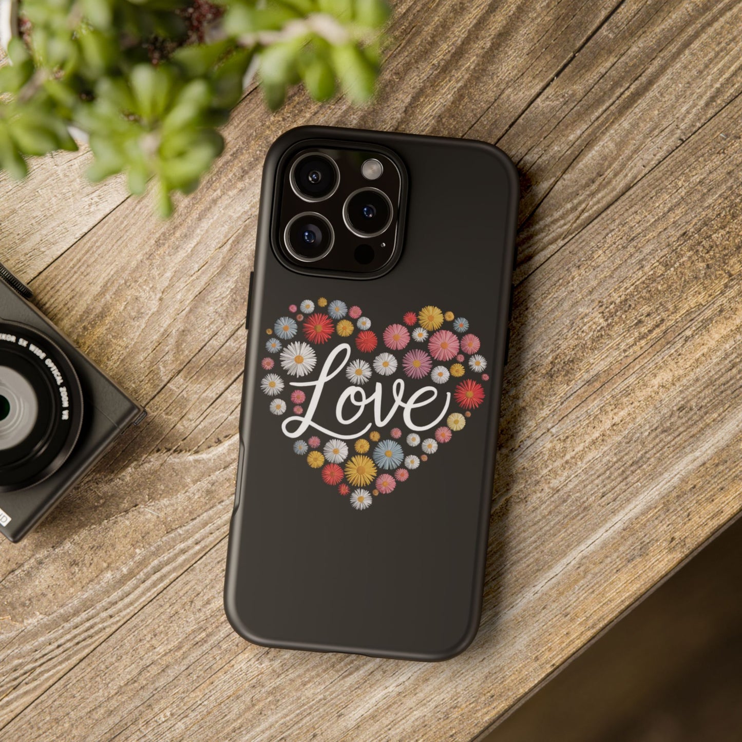 iphone case Floral Heart Love
