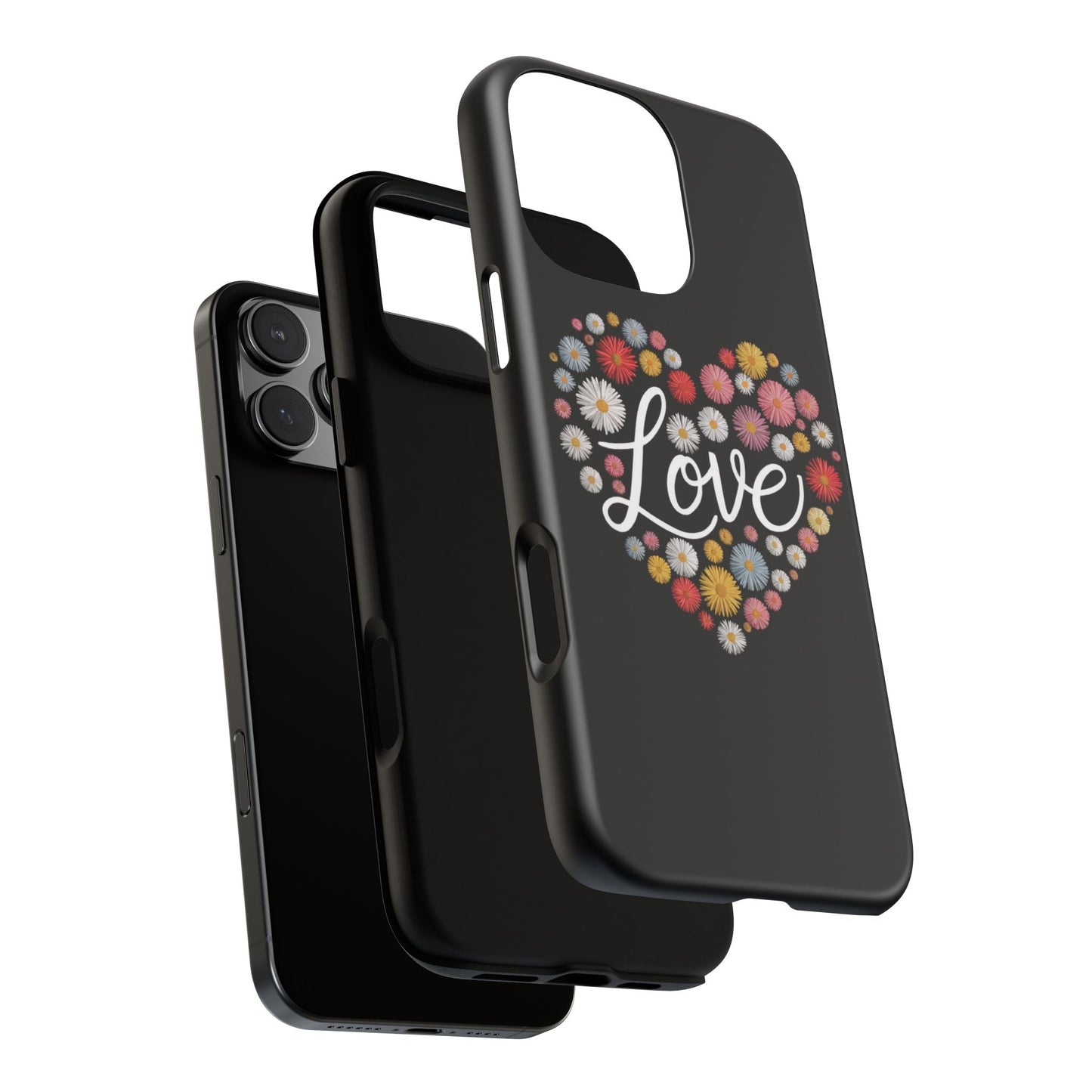iphone case Floral Heart Love