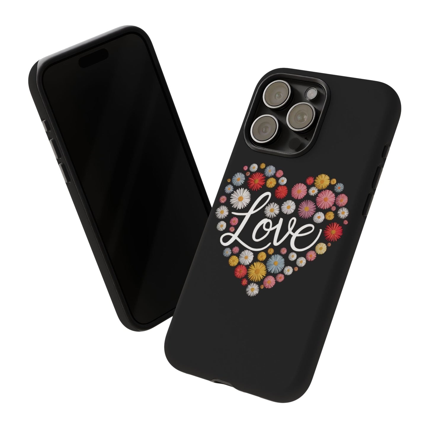 iphone case Floral Heart Love