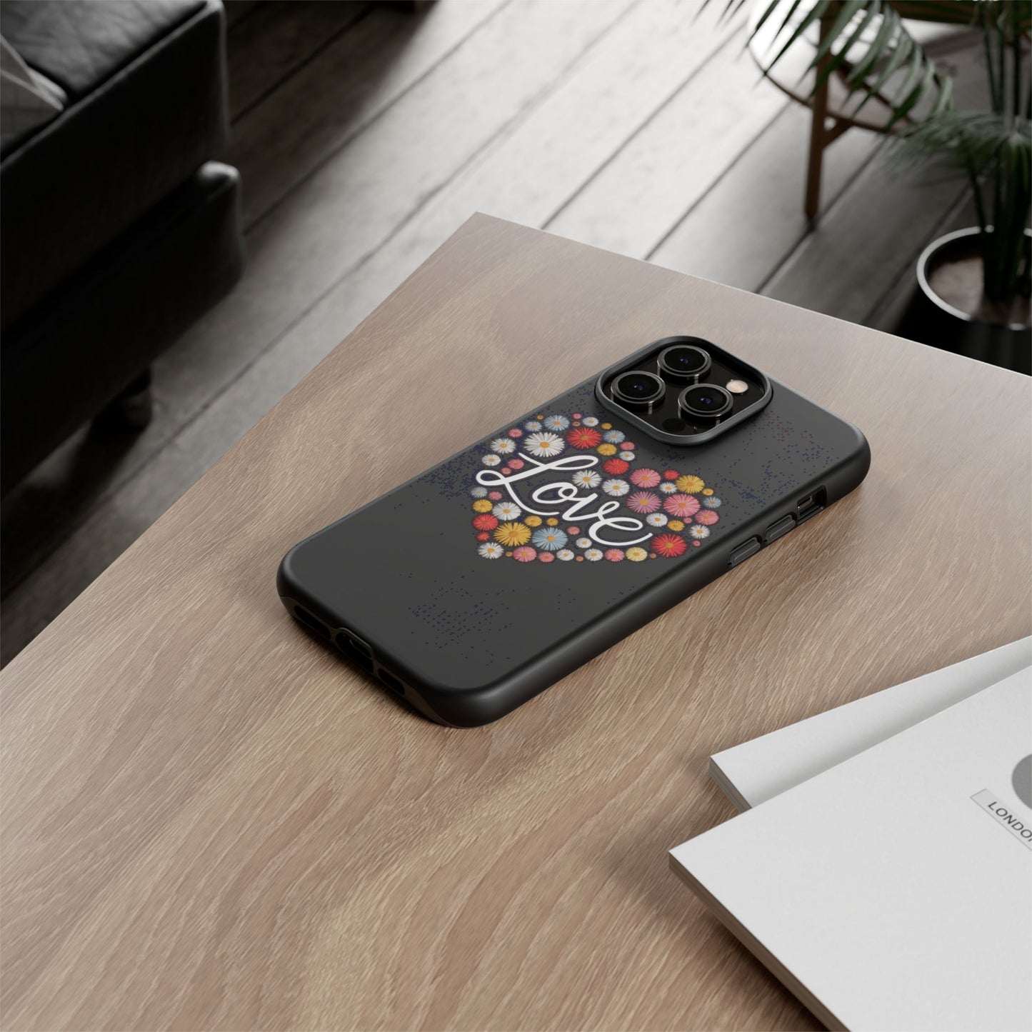 iphone case Floral Heart Love