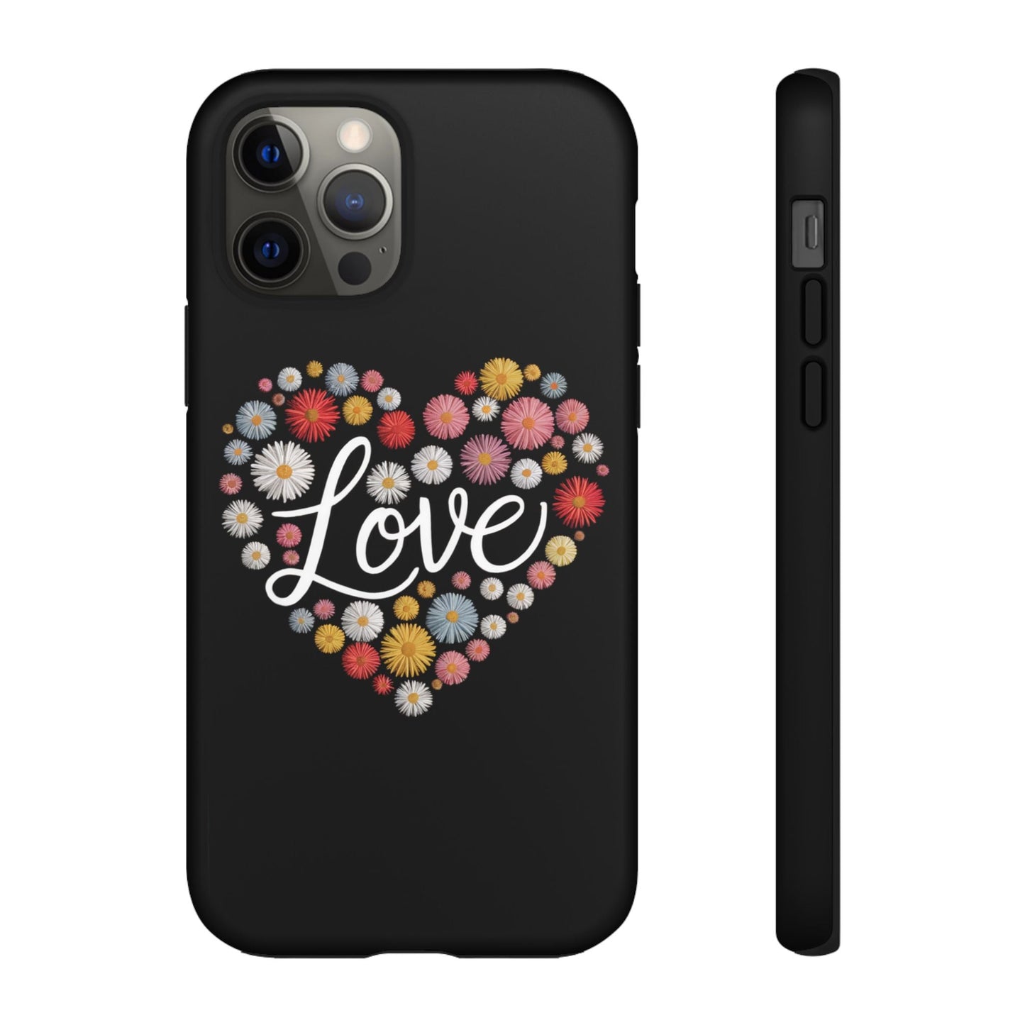 iphone case Floral Heart Love iPhone 12 Pro