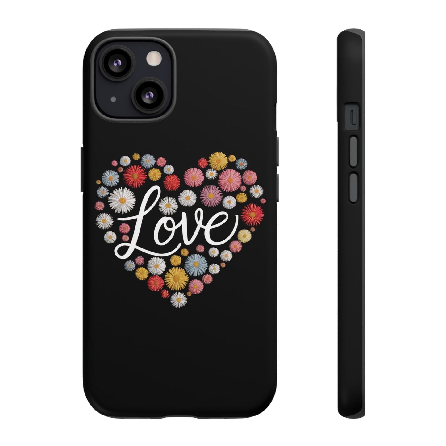 iphone case Floral Heart Love iPhone 13