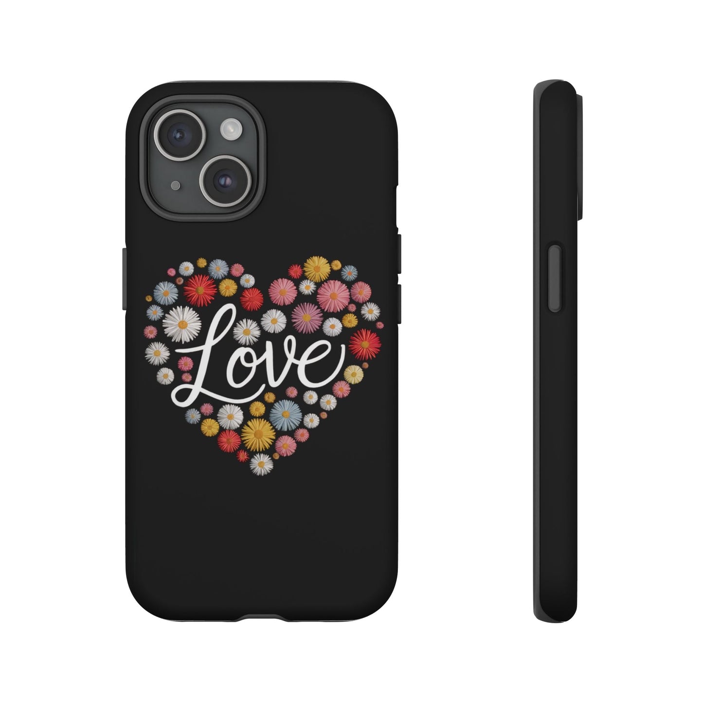 iphone case Floral Heart Love iPhone 15