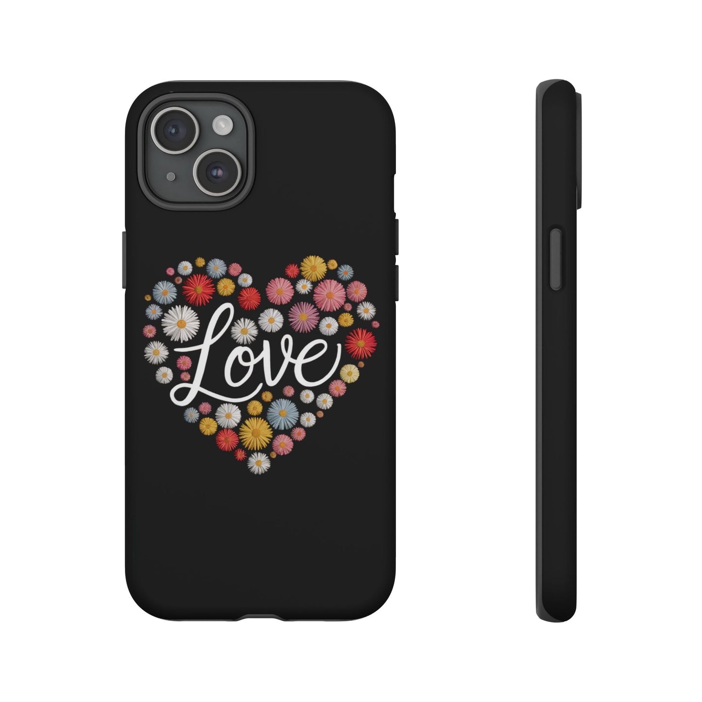 iphone case Floral Heart Love iPhone 15 Plus