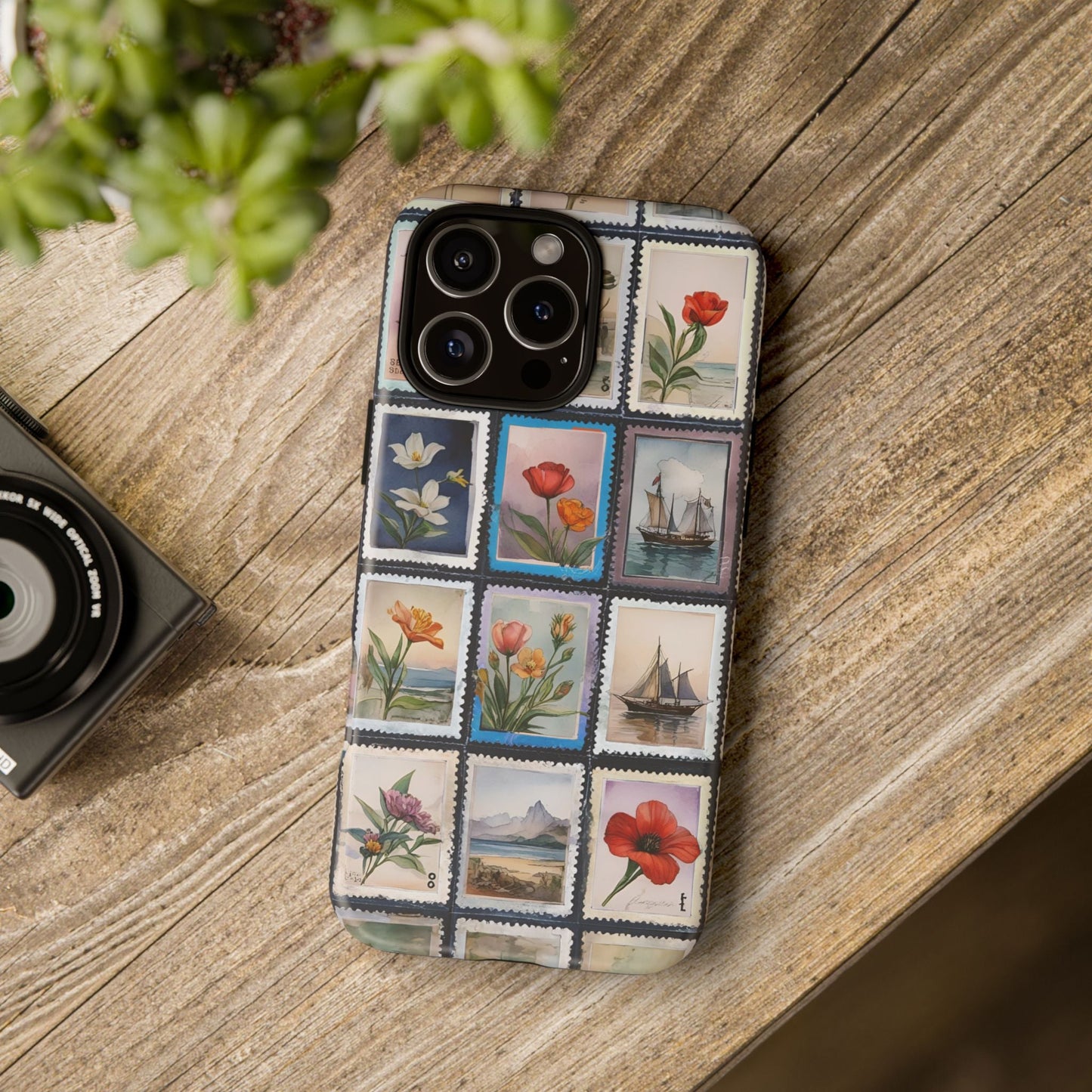 iphone case Floral Stamp Collection