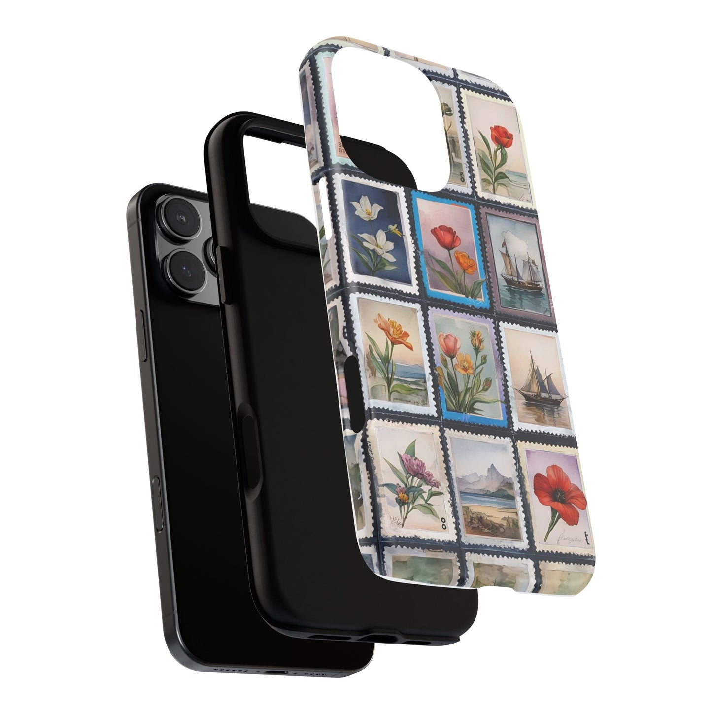 iphone case Floral Stamp Collection
