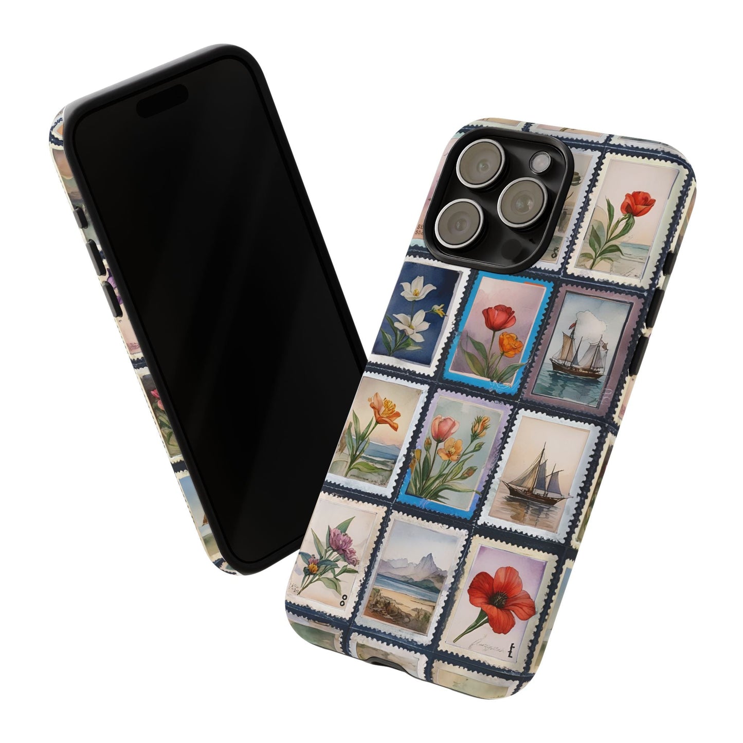 iphone case Floral Stamp Collection