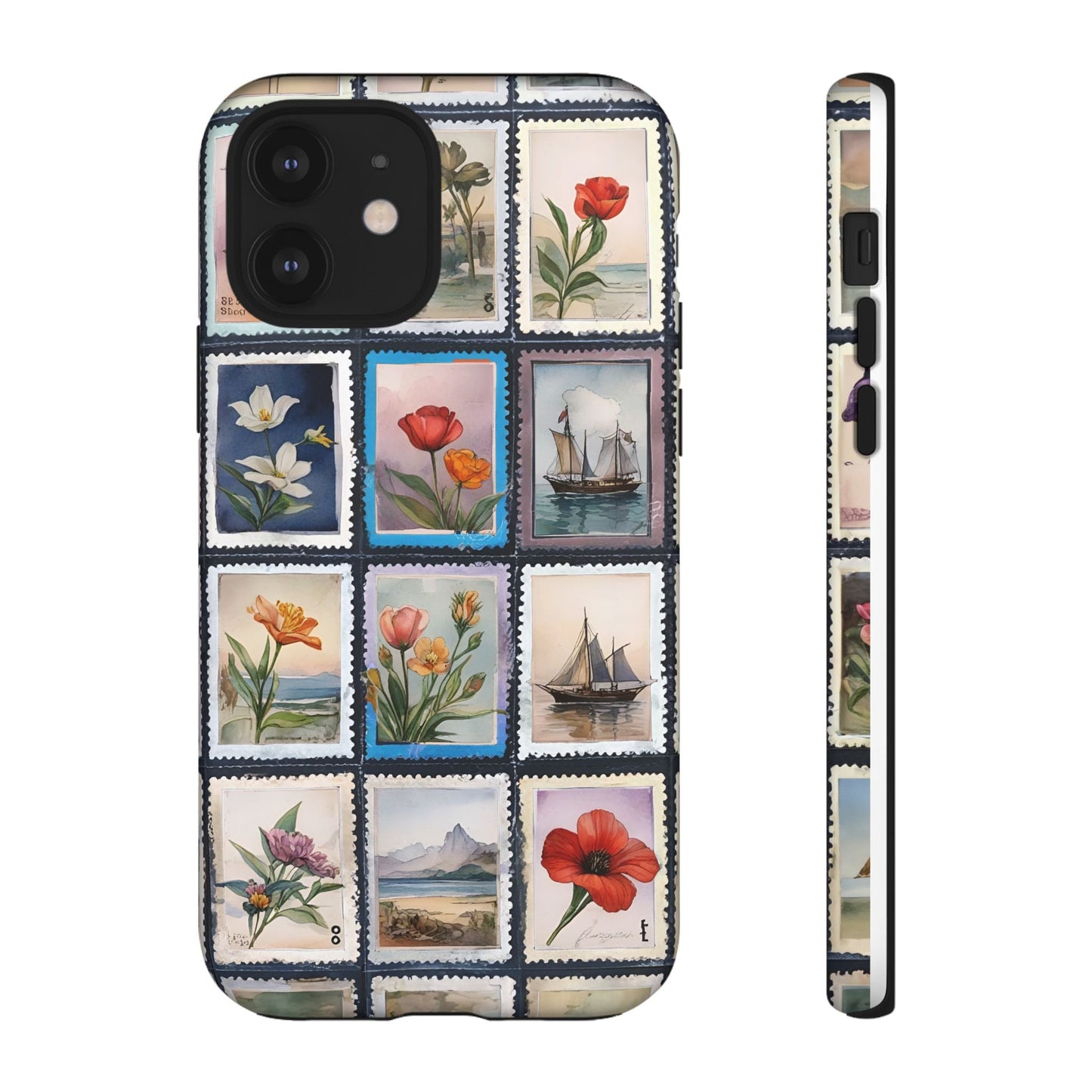 iphone case Floral Stamp Collection iPhone 12