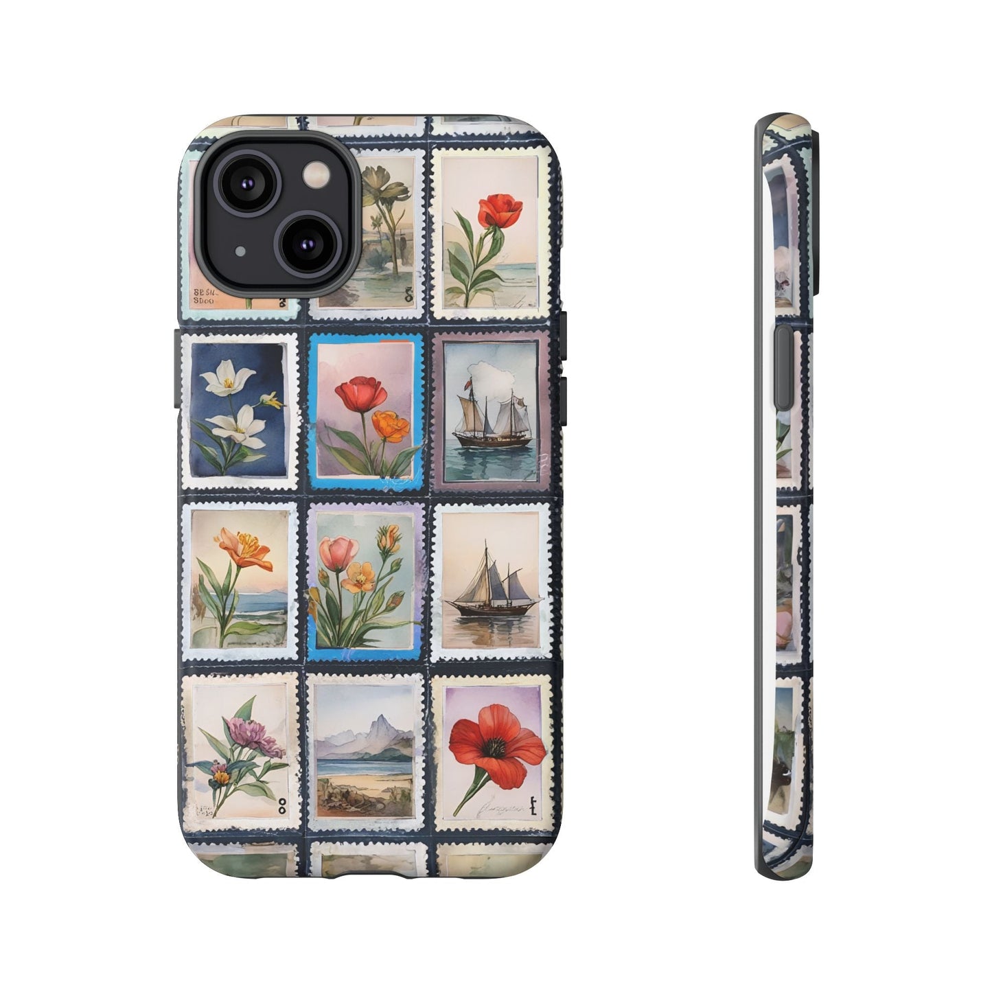 iphone case Floral Stamp Collection iPhone 14 Plus