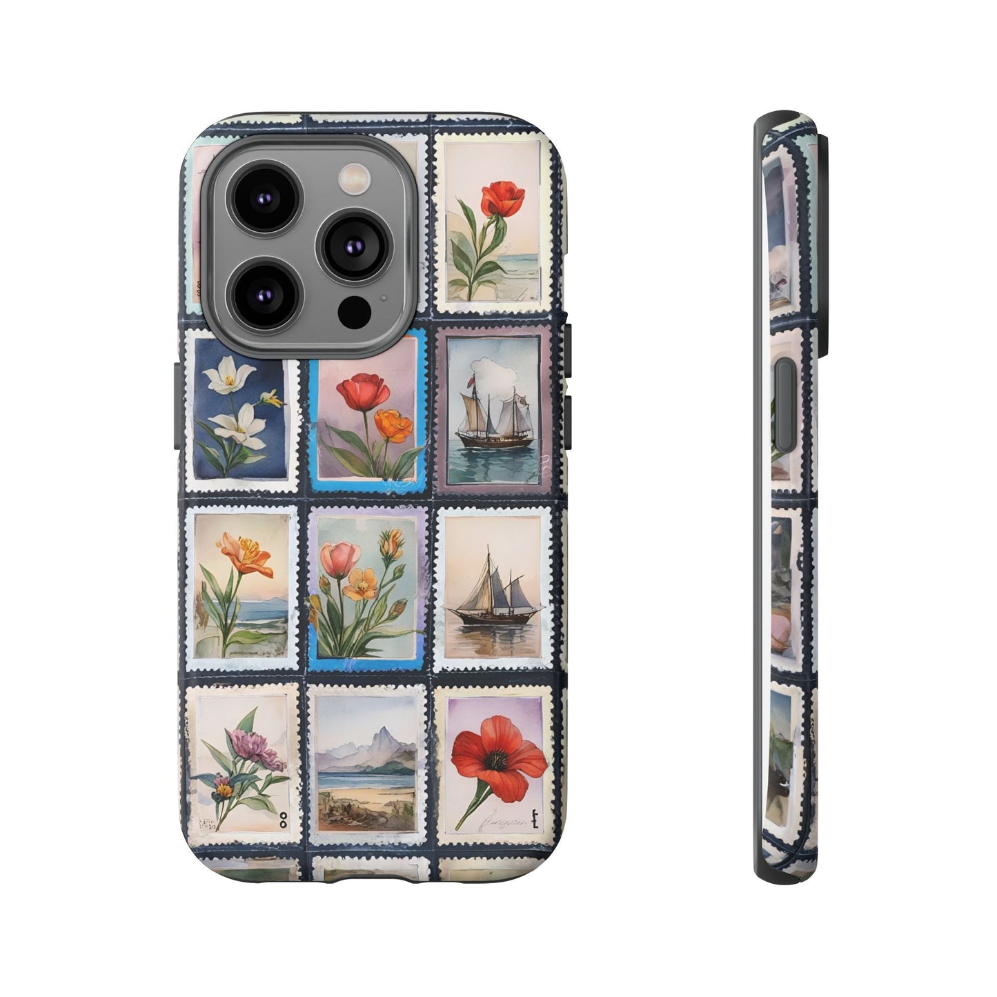 iphone case Floral Stamp Collection iPhone 14 Pro