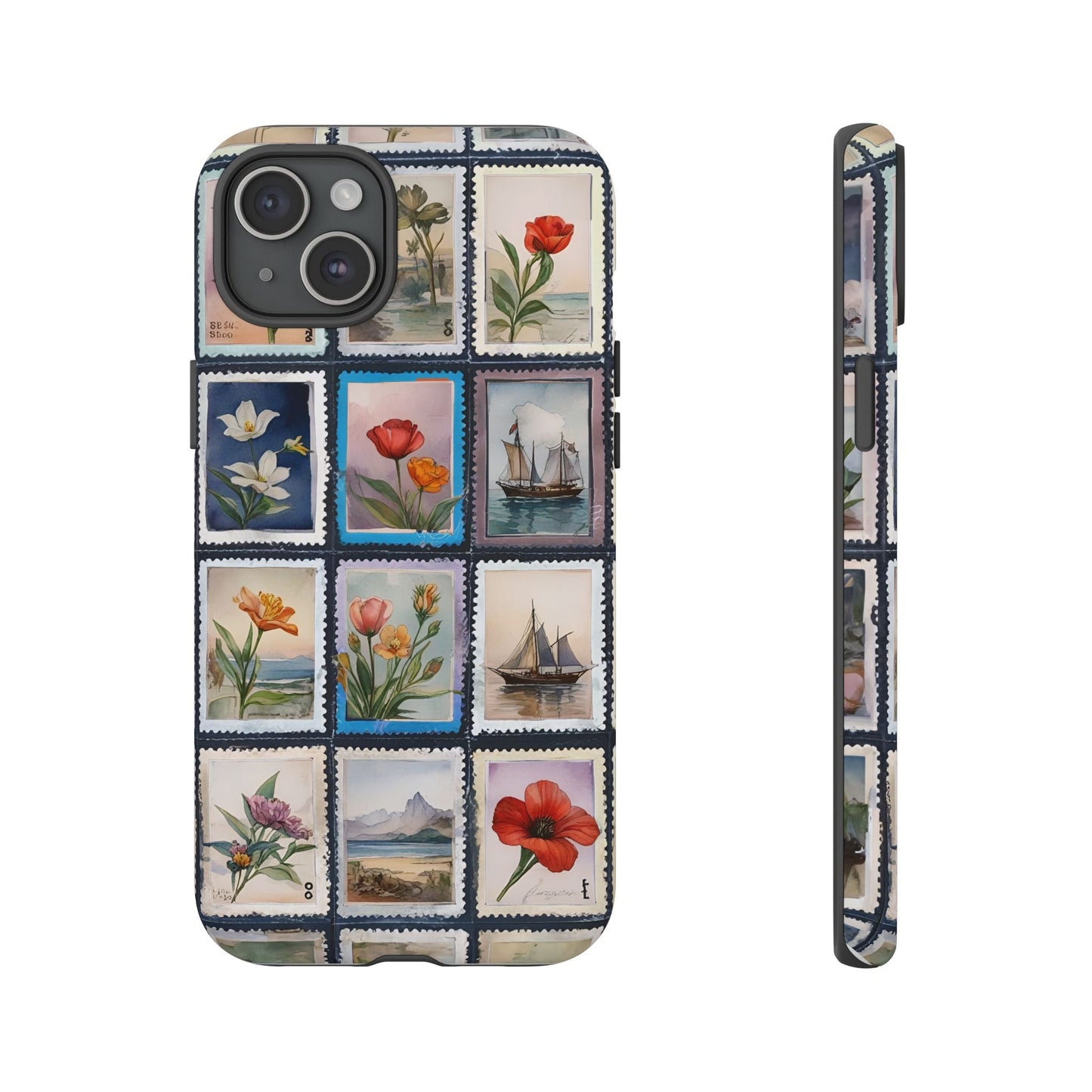 iphone case Floral Stamp Collection iPhone 15 Plus