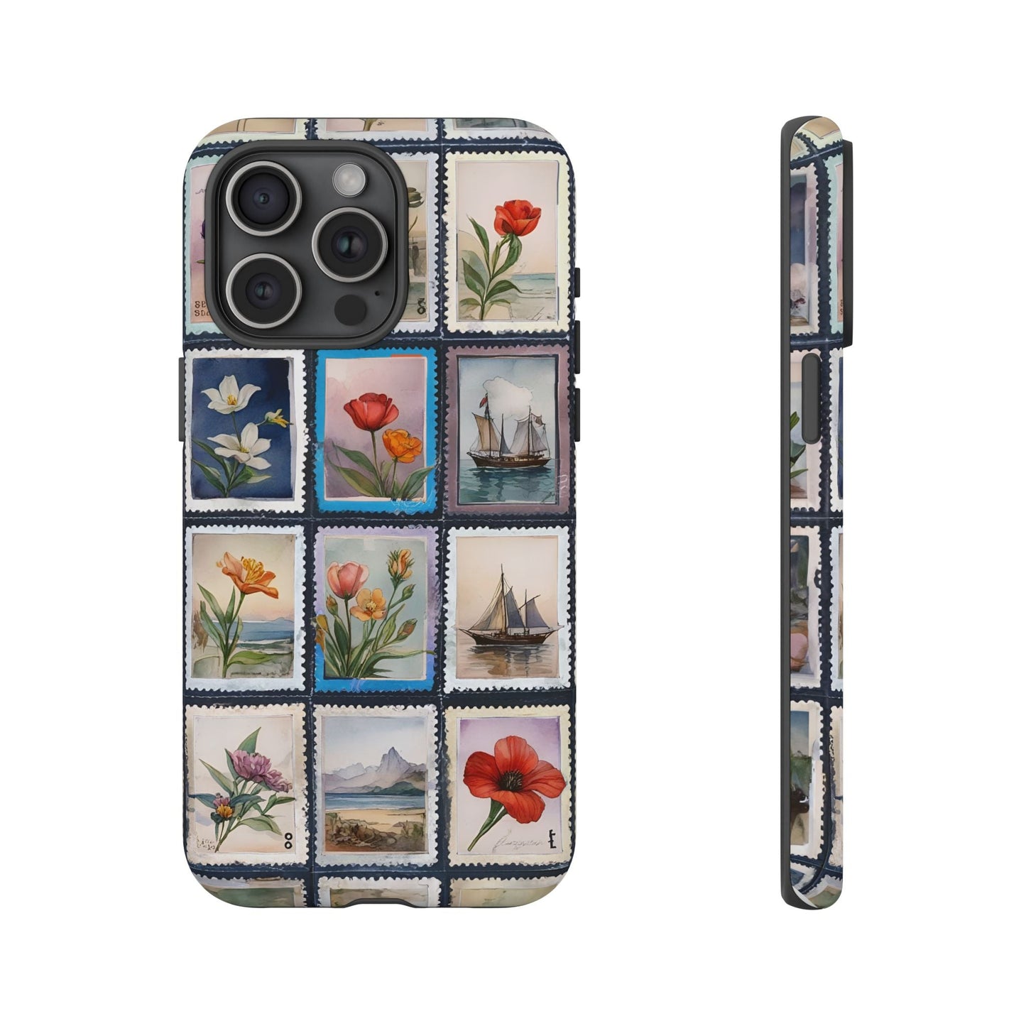 iphone case Floral Stamp Collection iPhone 15 Pro Max