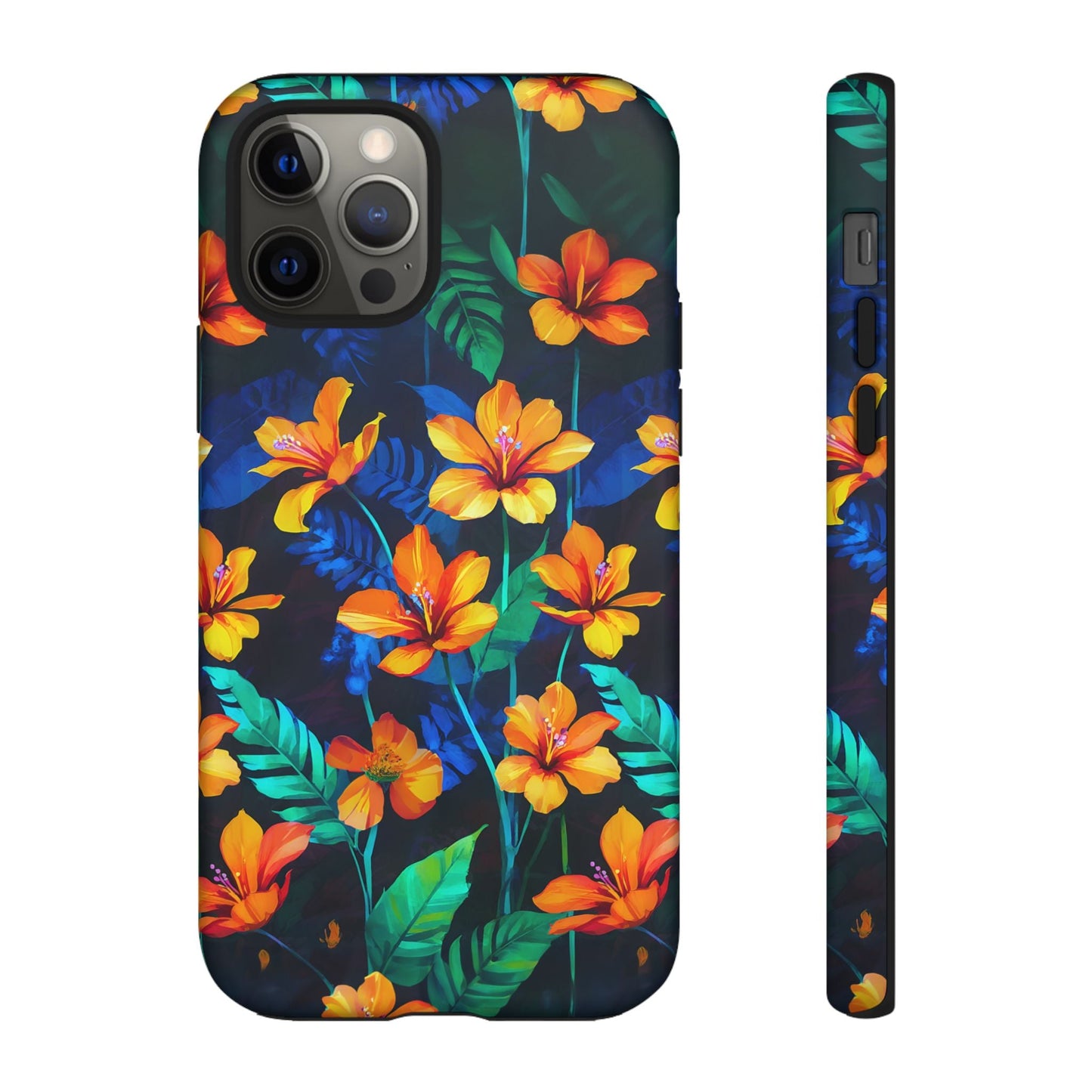 iphone case Flowers at Night iPhone 12 Pro