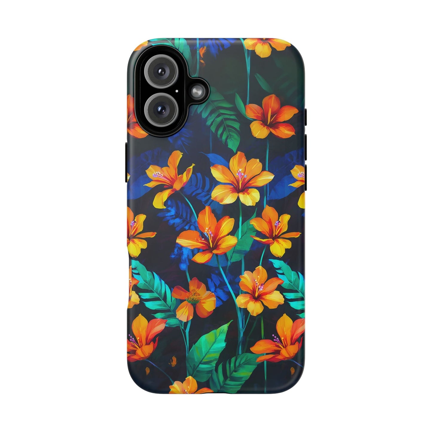 iphone case Flowers at Night iPhone 16 Plus