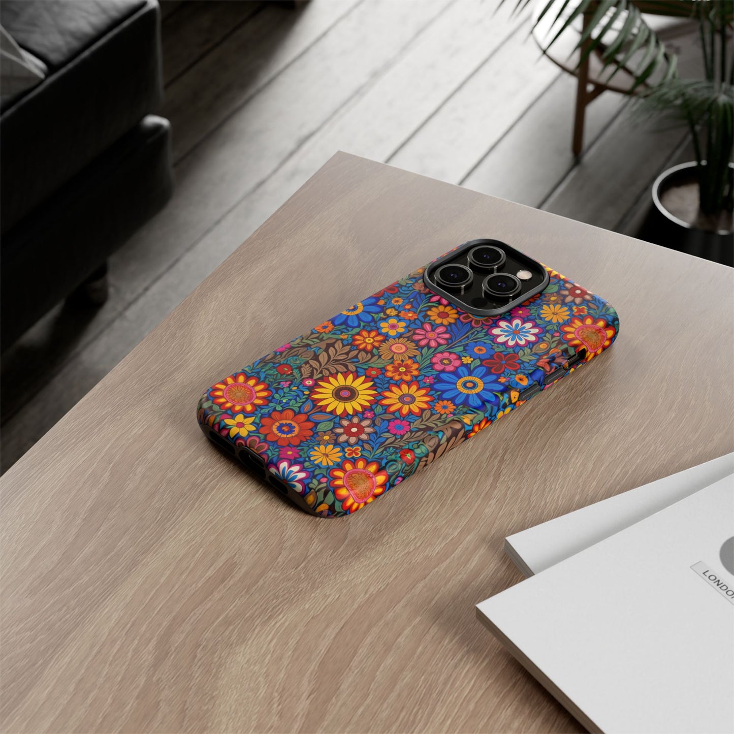 iphone case Folk Art Garden