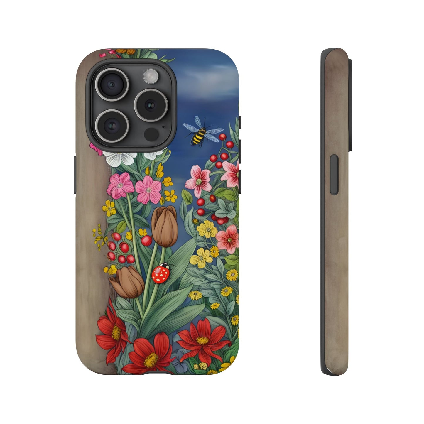 iphone case Garden Friends iPhone 15 Pro
