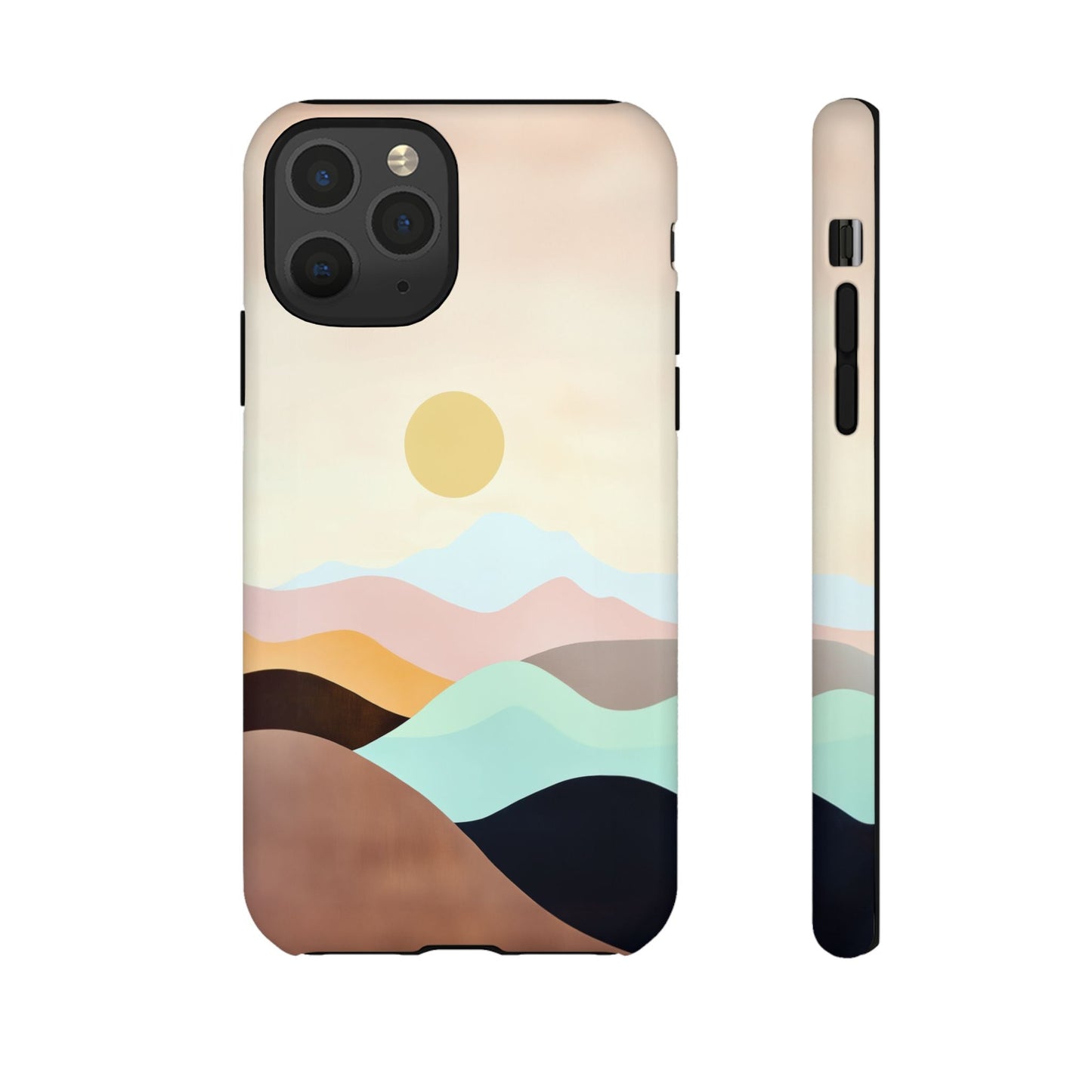iphone case Geometric Valley Sunset iPhone 11 Pro