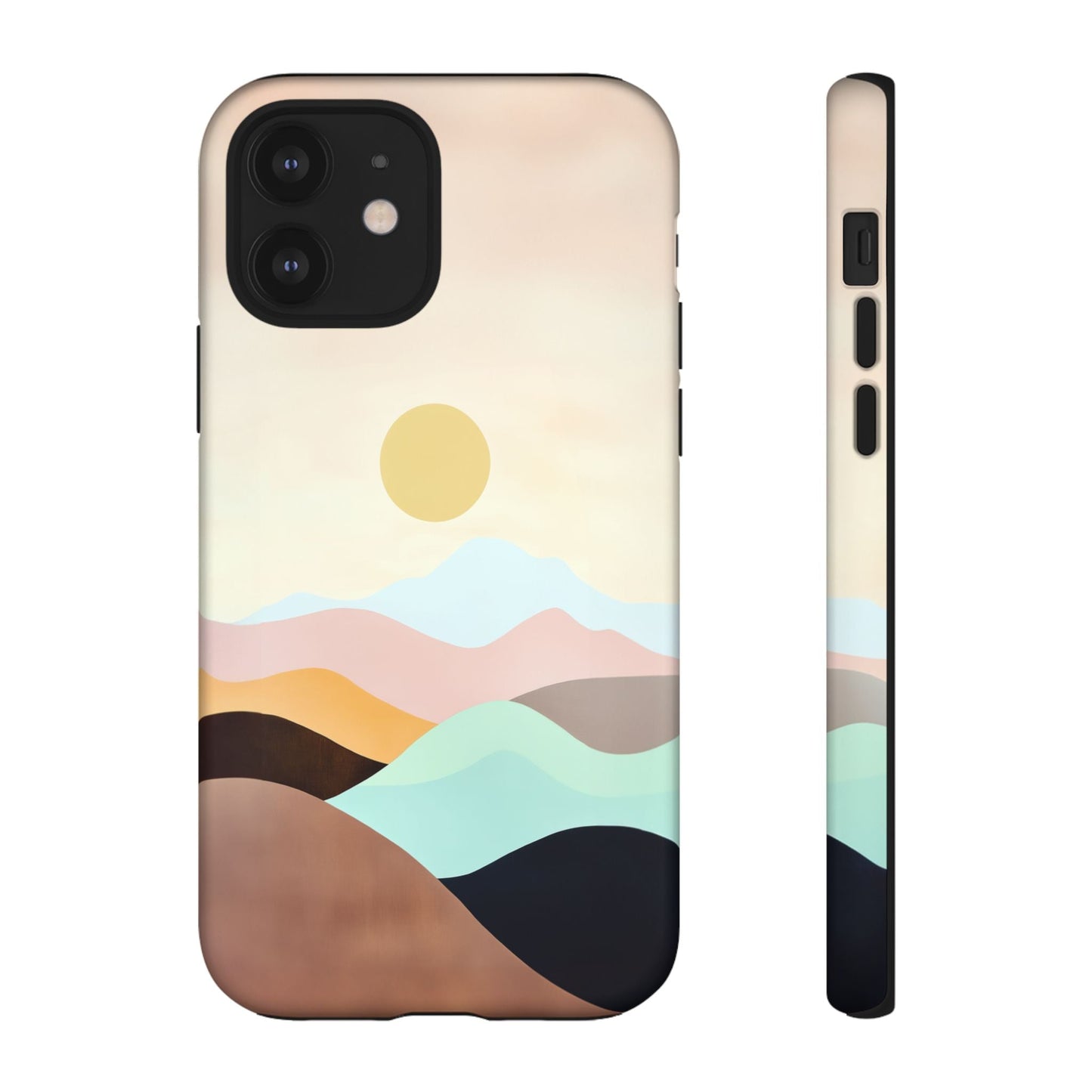 iphone case Geometric Valley Sunset iPhone 12
